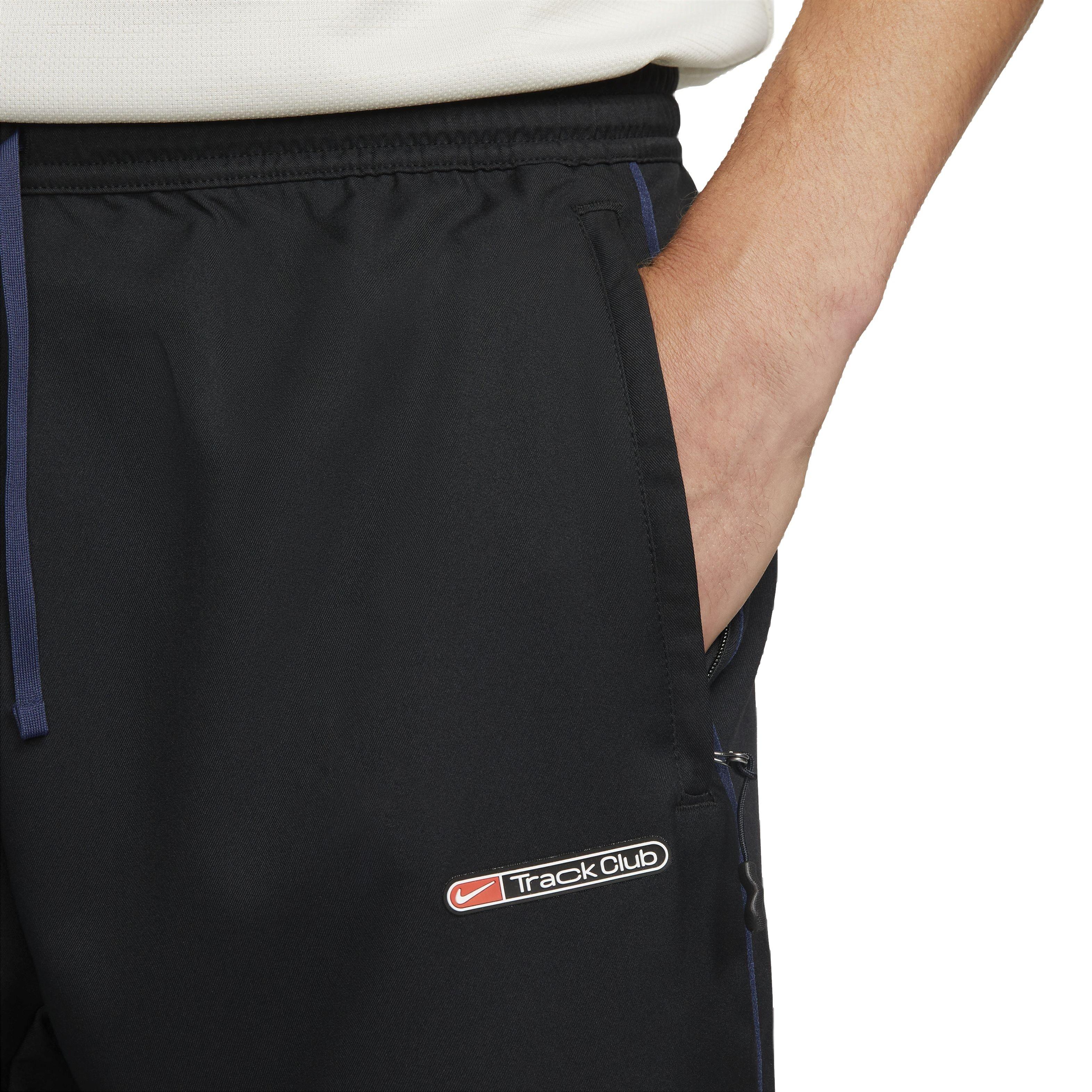 Nike Men's Dri-FIT Track Club Running Pants - BLACK Thumbnail View 3