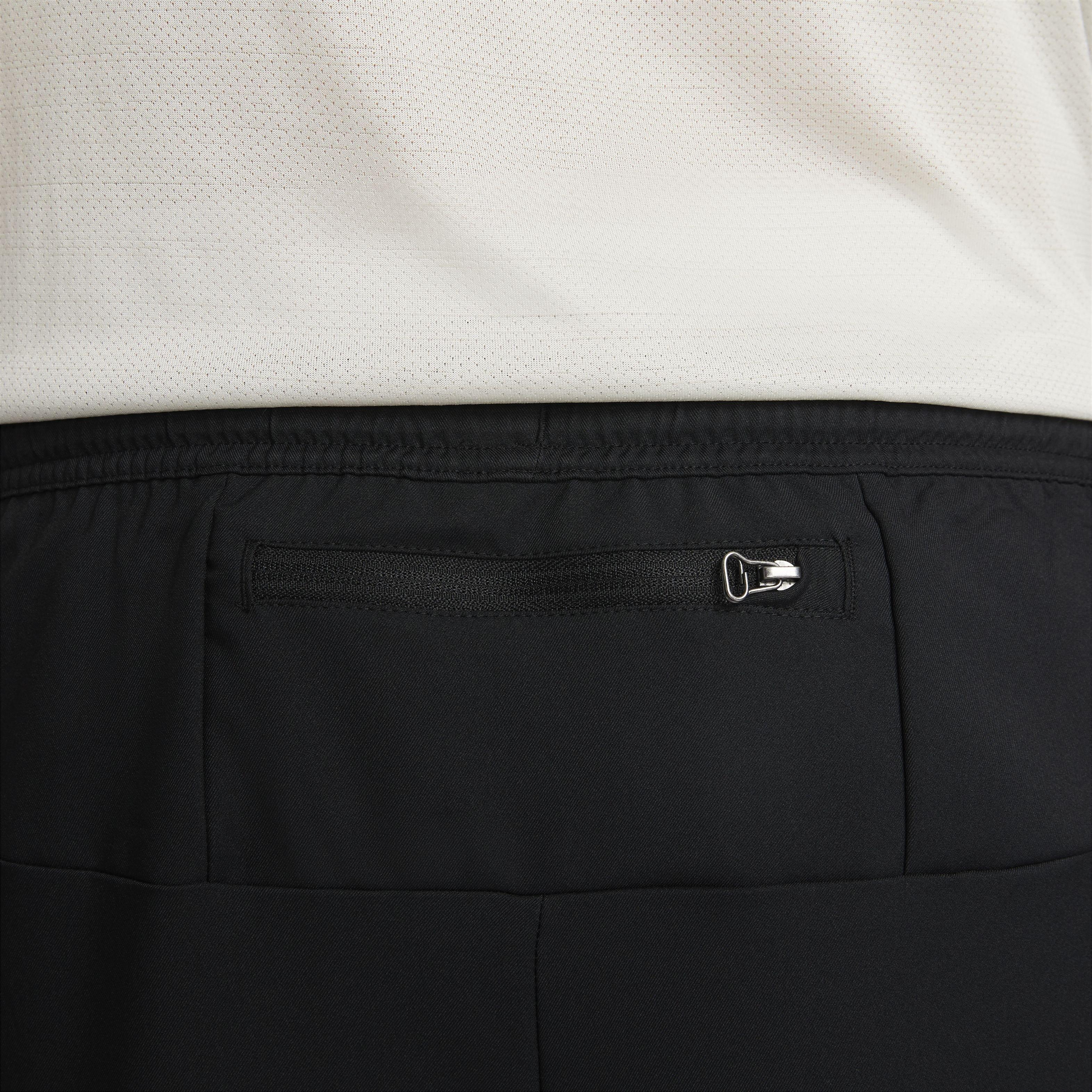 Nike Men's Dri-FIT Track Club Running Pants - BLACK Thumbnail View 6