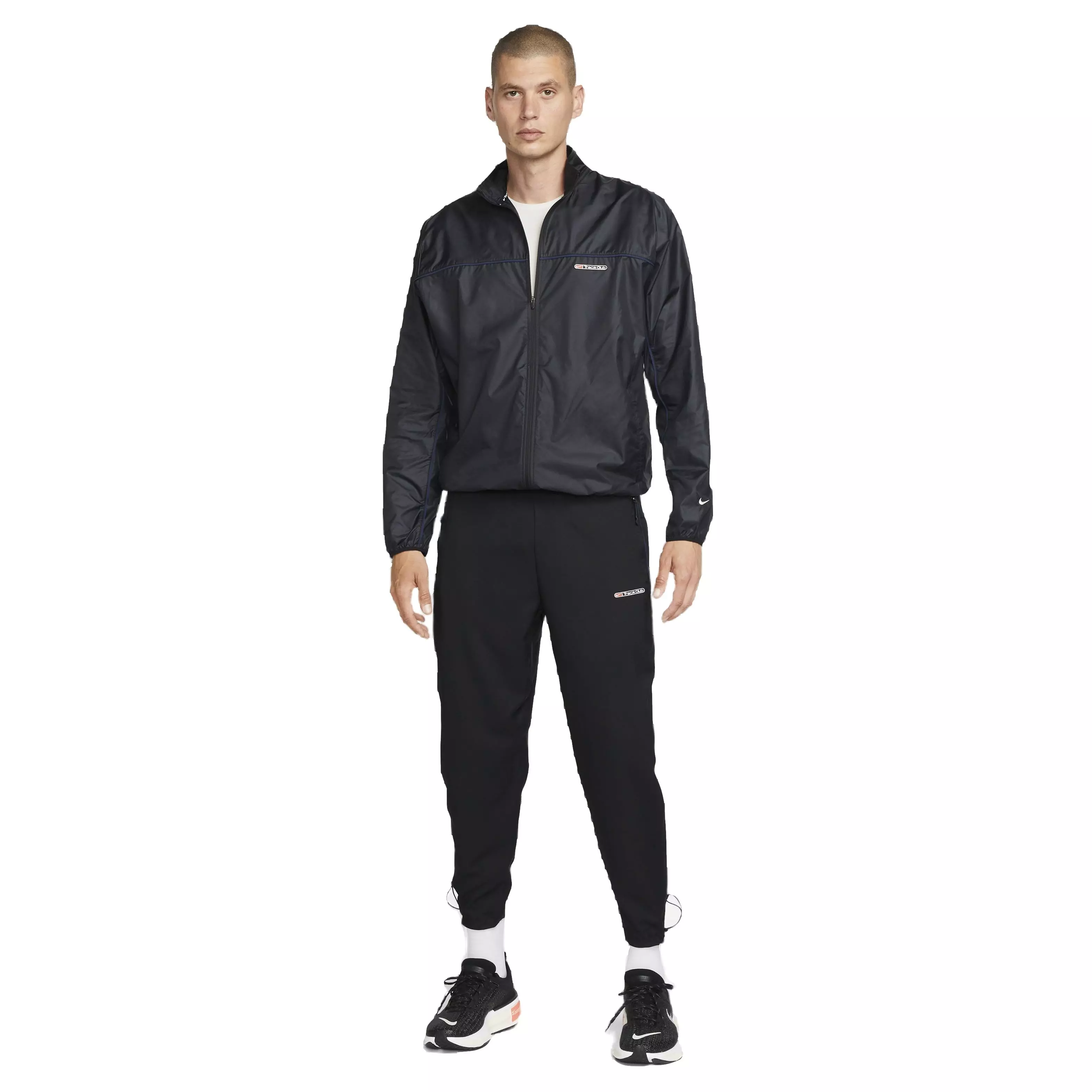 Nike Men's Dri-FIT Track Club Running Pants - BLACK