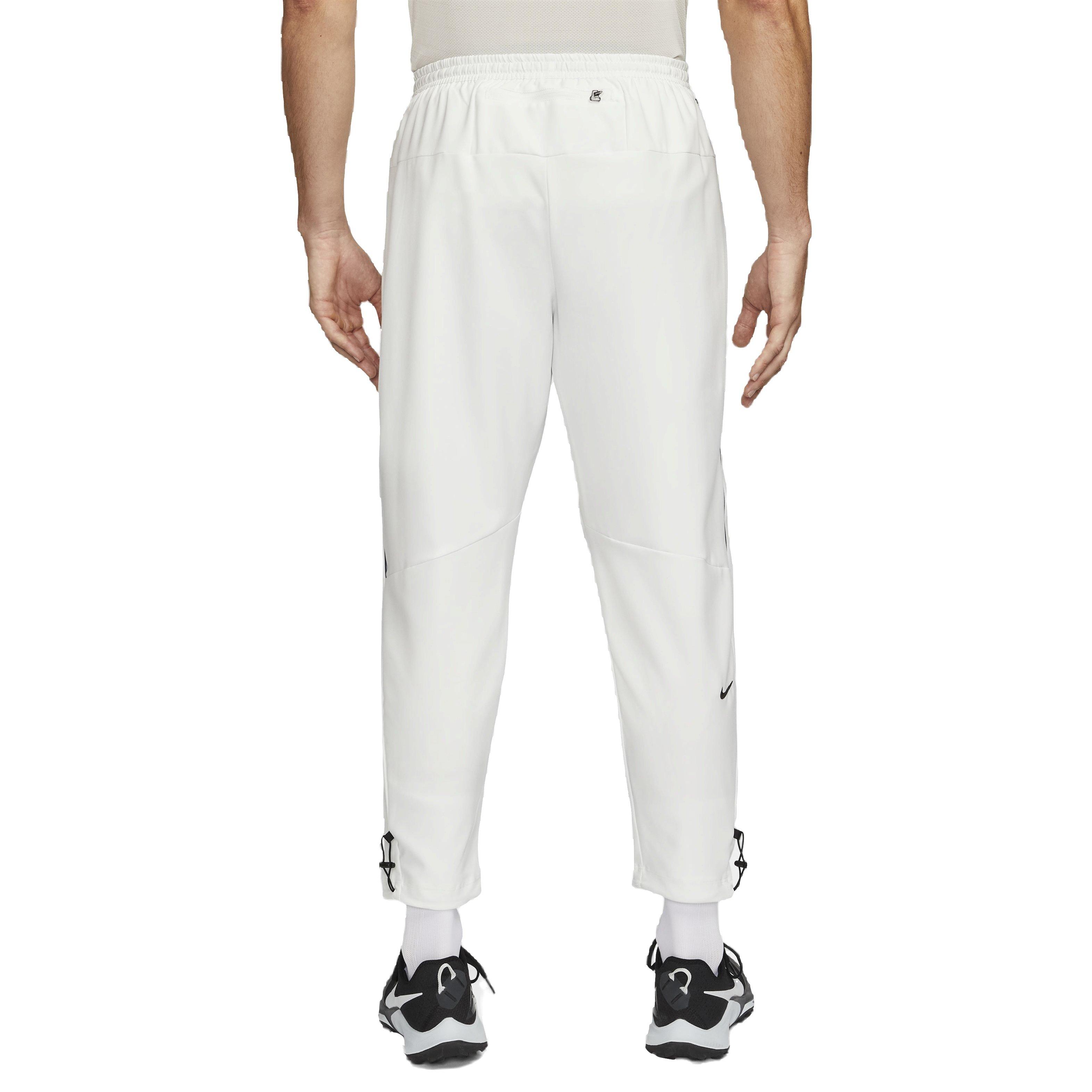 Nike Men's Dri-FIT Track Club Running Pants - WHITE Thumbnail View 2