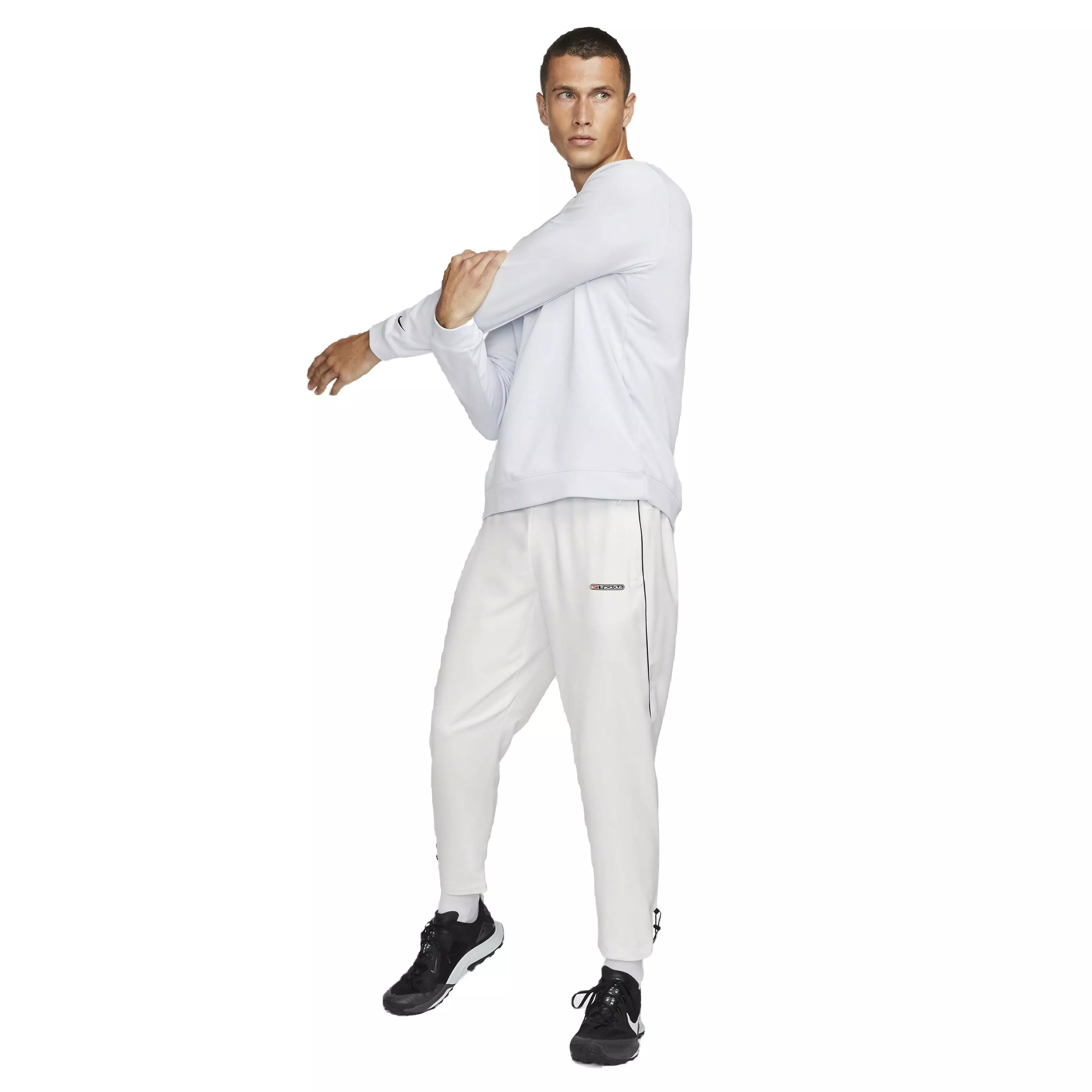 Nike Men's Dri-FIT Track Club Running Pants - WHITE
