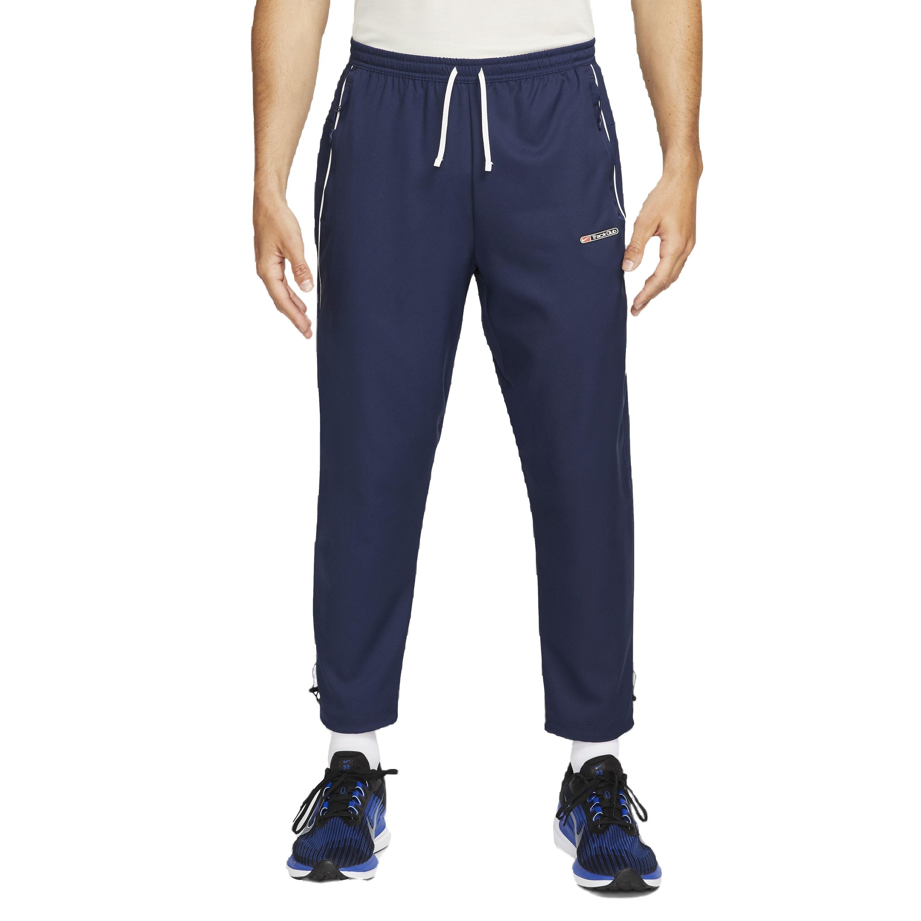 Nike Men's Dri-FIT Track Club Running Pants - BLUE Thumbnail View 1