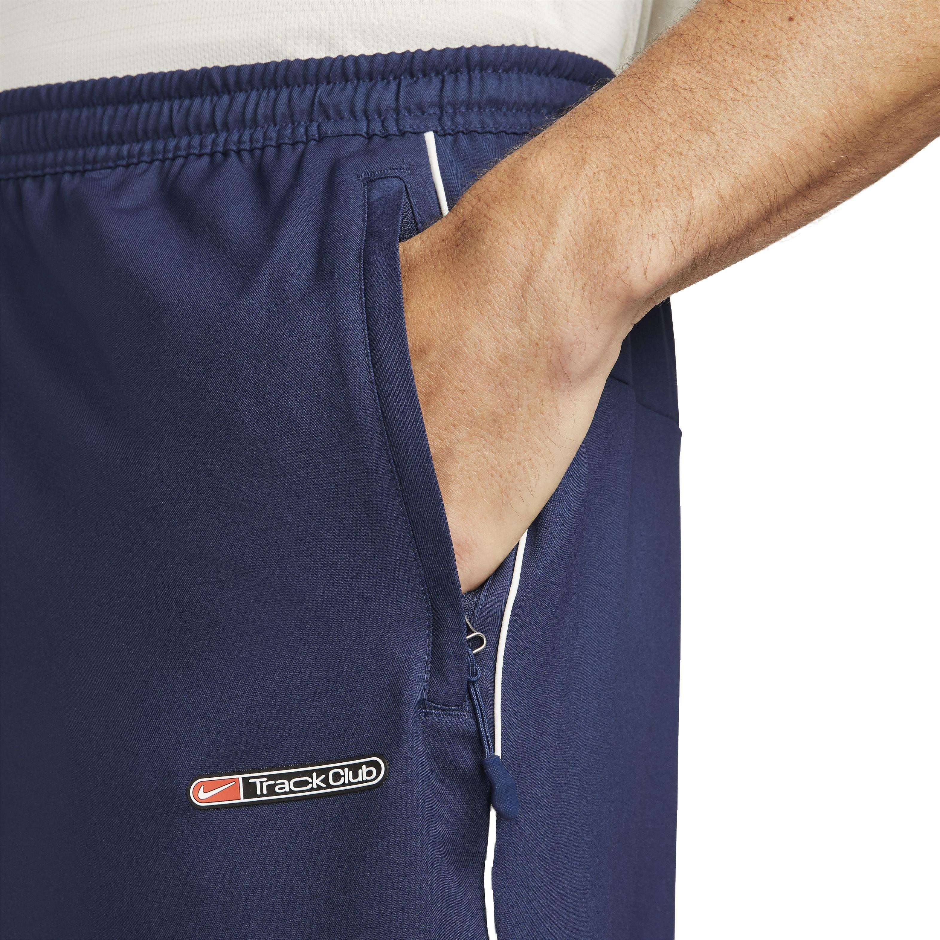 Nike Men's Dri-FIT Track Club Running Pants - BLUE Thumbnail View 3