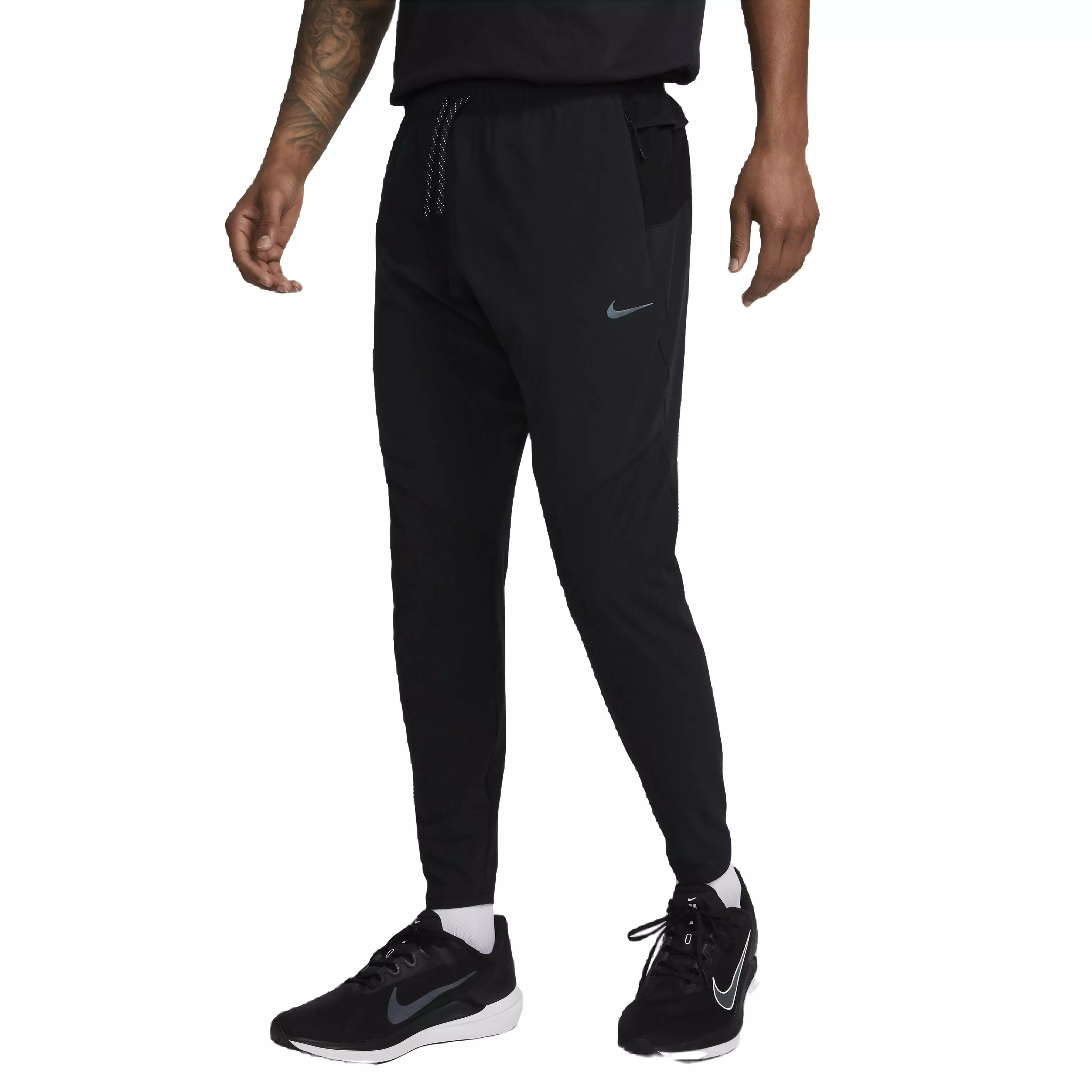Nike Men's Dri-FIT Run Division Phenom Slim-Fit Running Pants - BLACK
