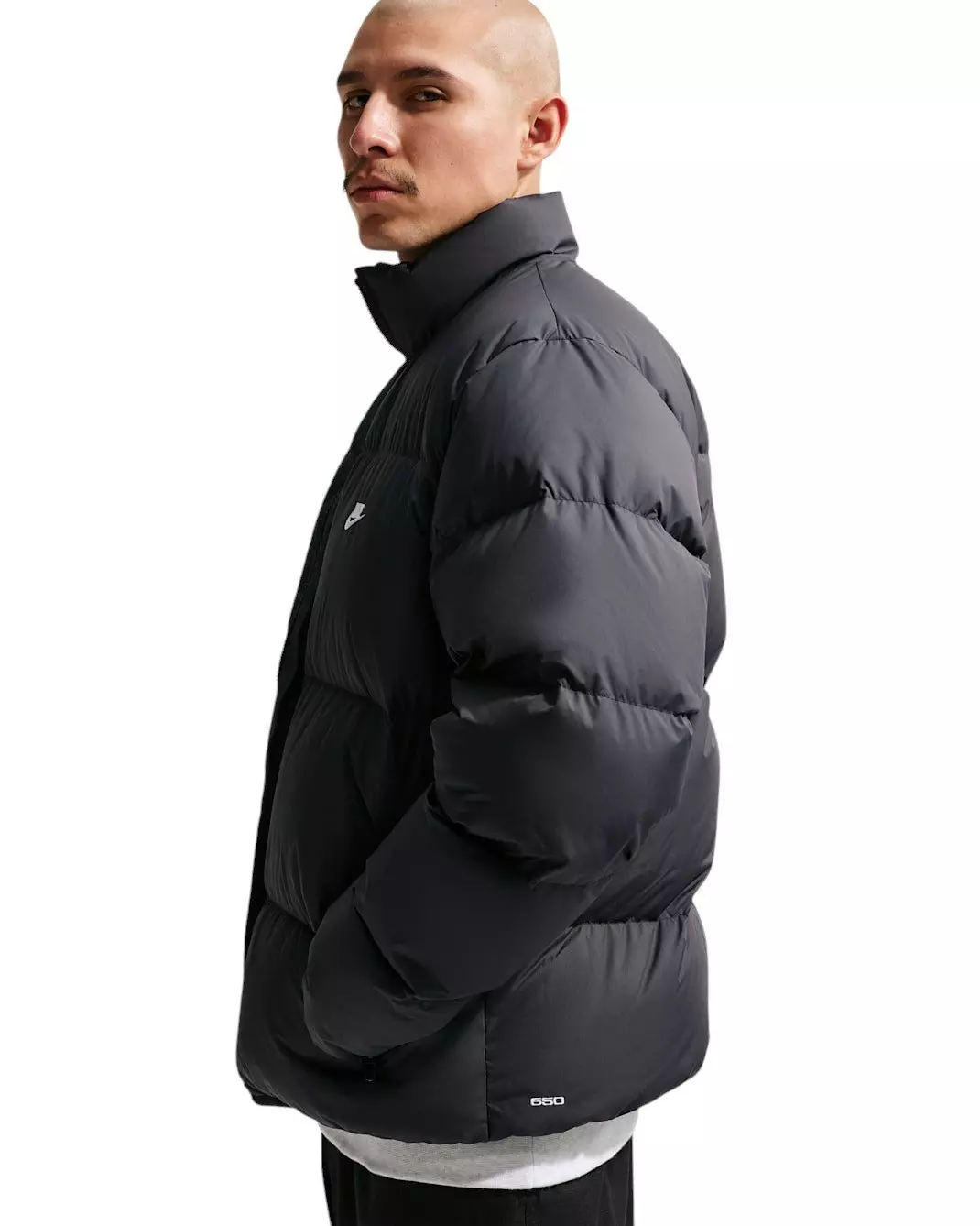 Nike Men's Sportswear Club Therma-FIT Down Puffer Jacket - BLACK
