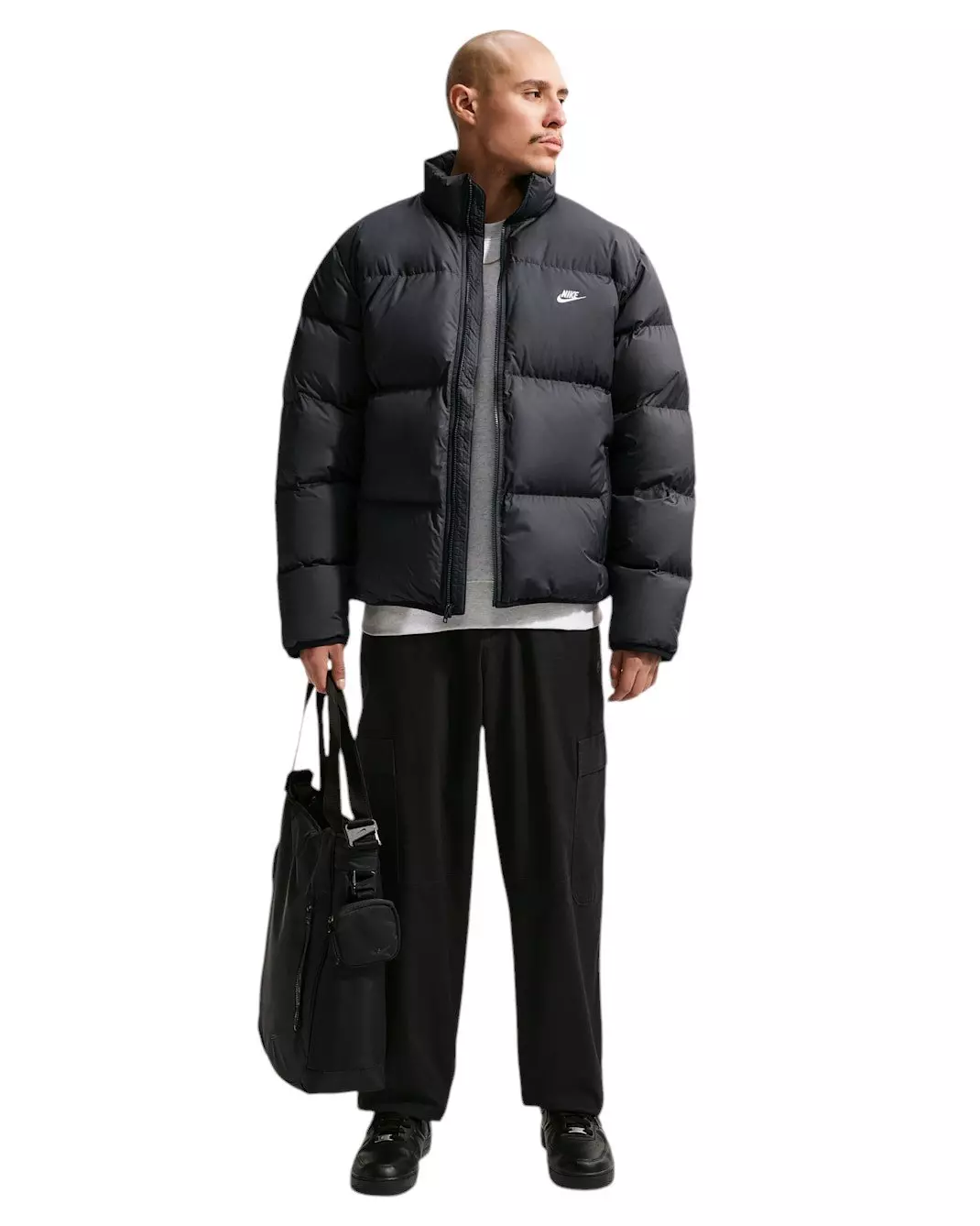 Nike Men's Sportswear Club Therma-FIT Down Puffer Jacket - BLACK