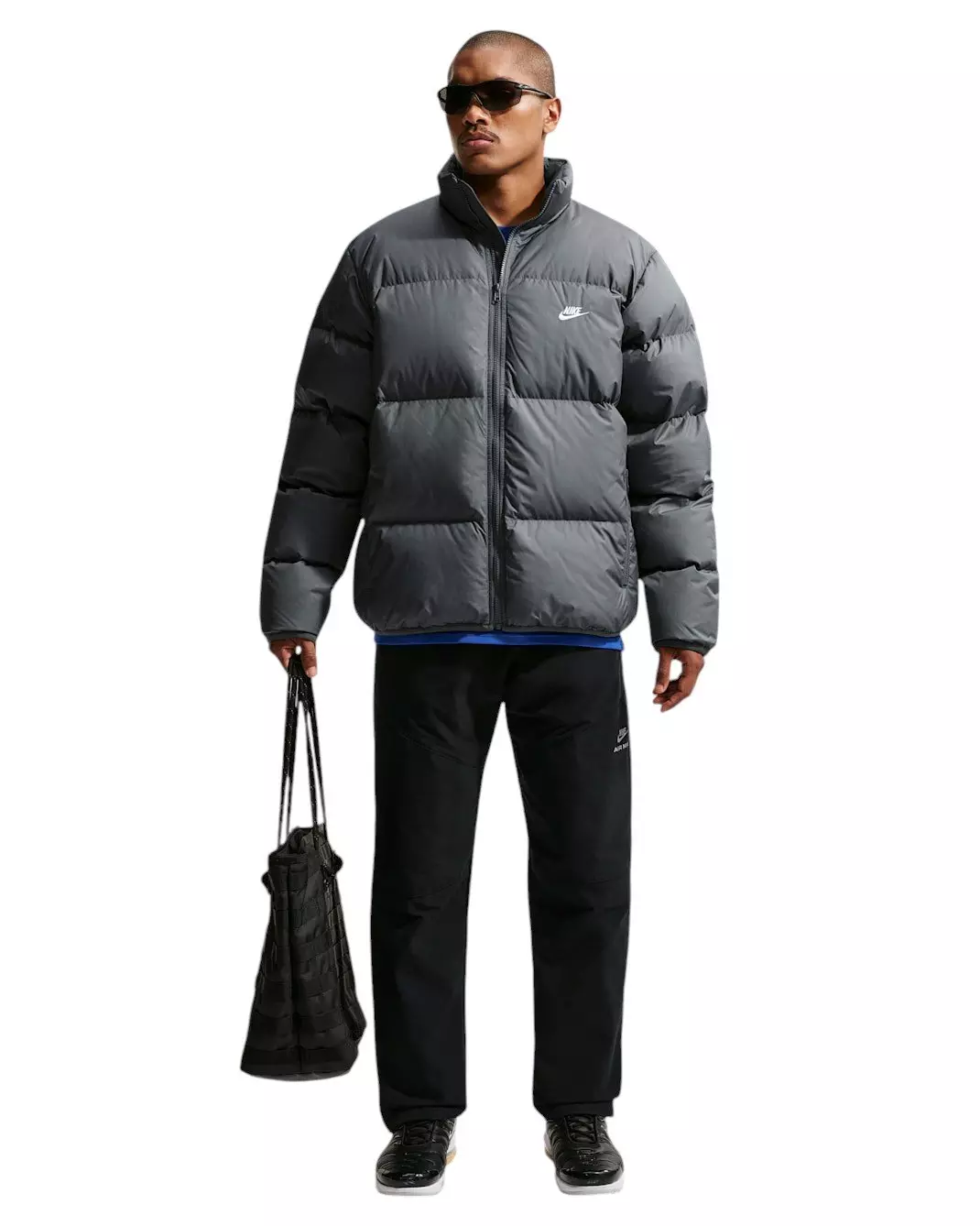 Nike Men's Sportswear Club Therma-FIT Down Puffer Jacket - GREY