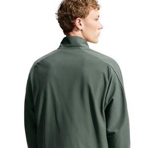 Nike Men's Sportswear Tech Dri-FIT Shori Knit Track Jacket - Camo Green/Black - GREEN/BLACK