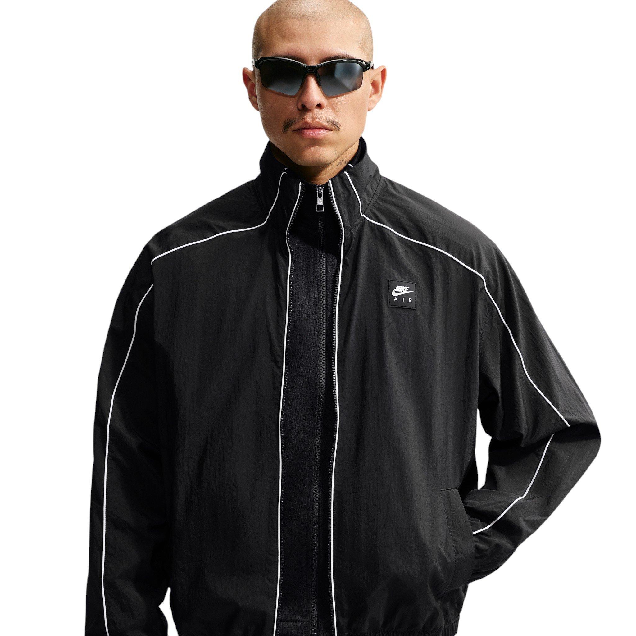 Nike Men's Air Woven Track Jacket - BLACK