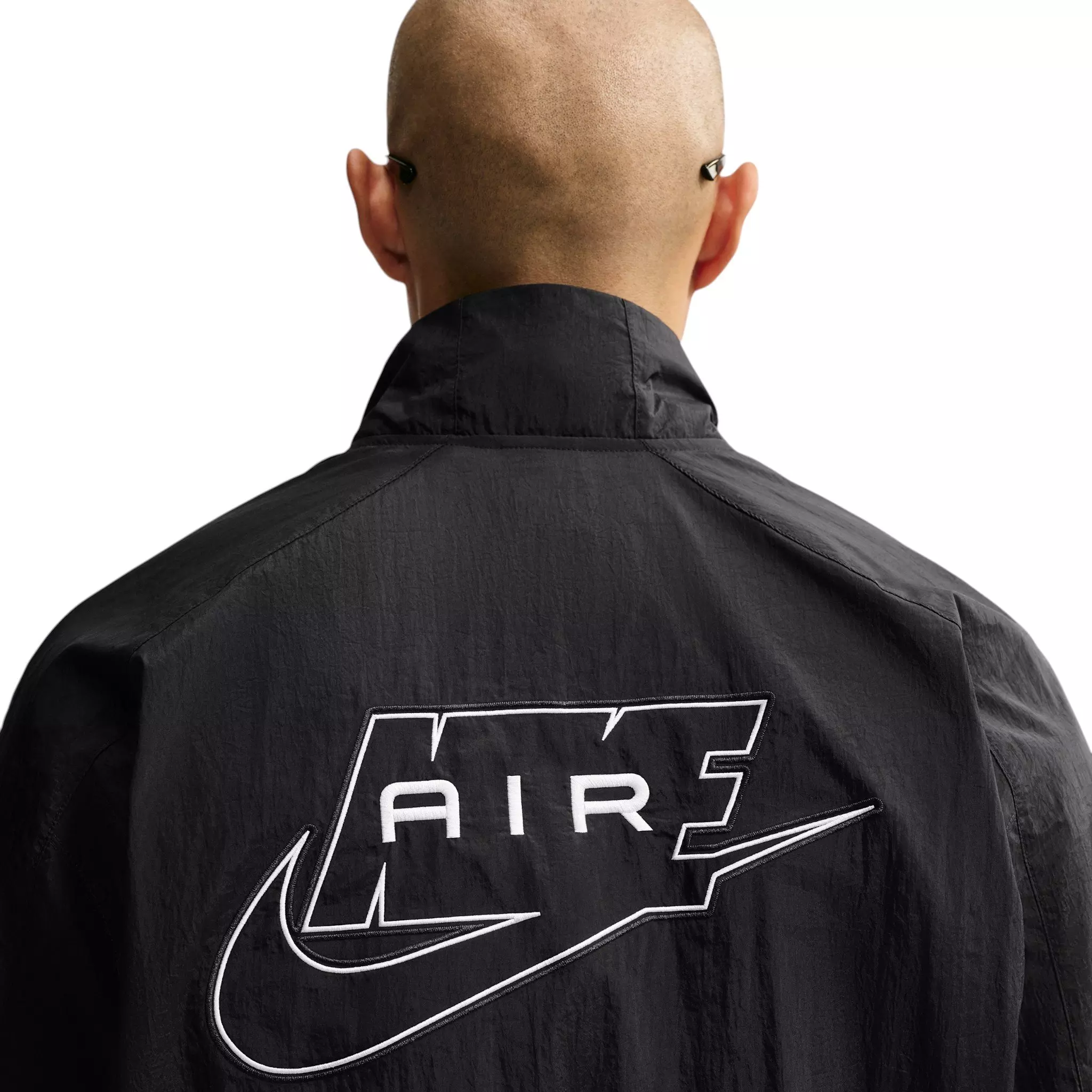 Nike Men's Air Woven Track Jacket - BLACK