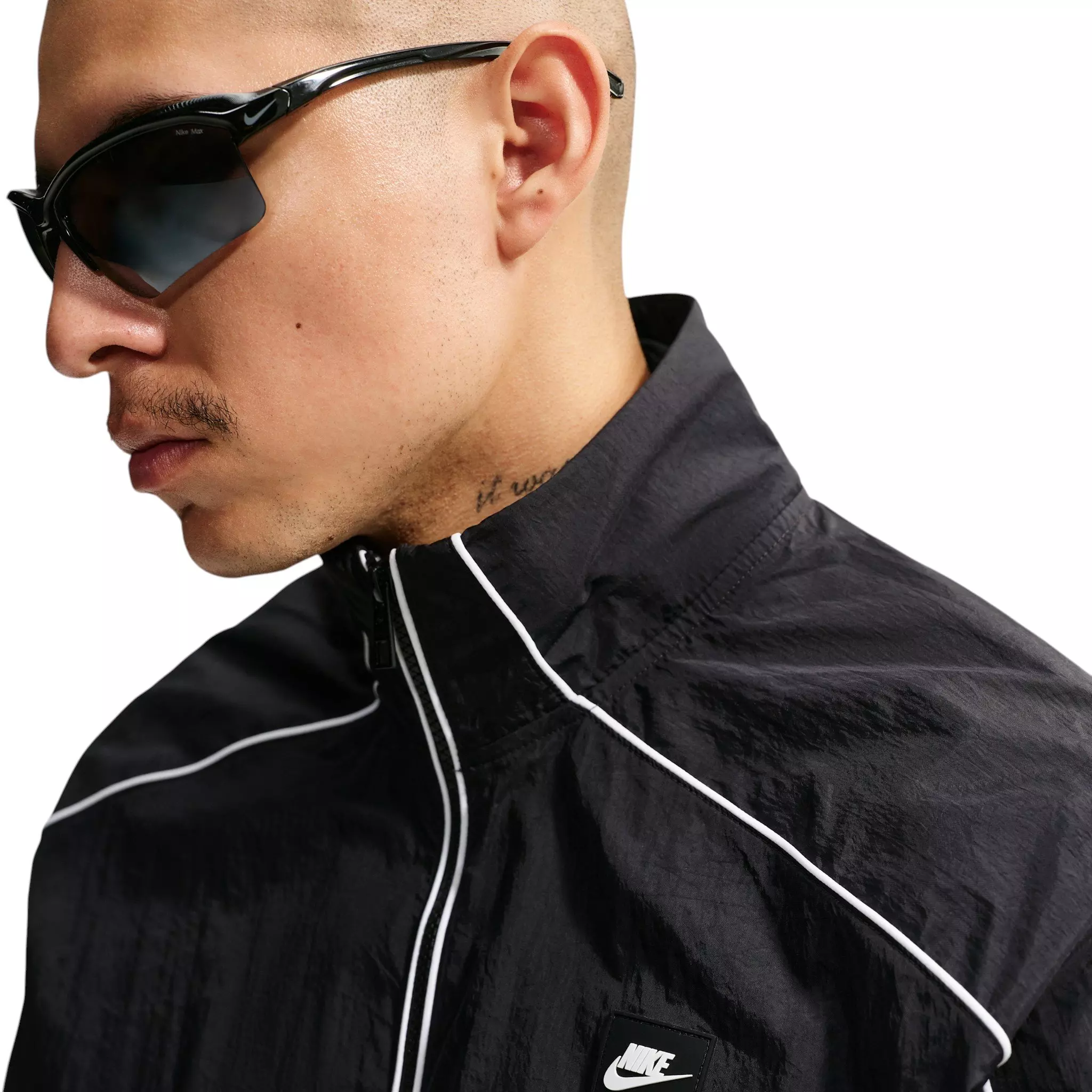 Nike Men's Air Woven Track Jacket - BLACK