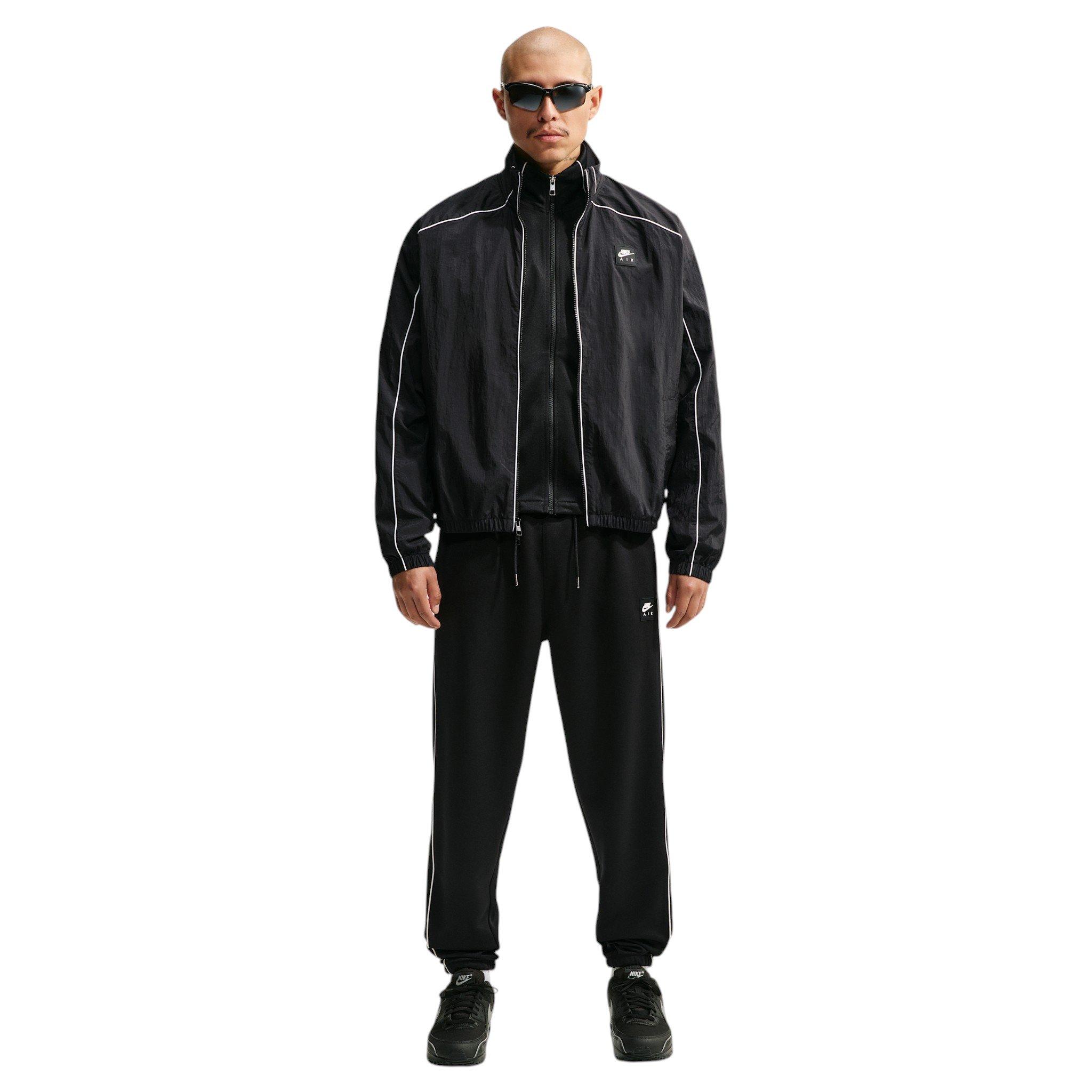 Nike Men's Air Woven Track Jacket - BLACK