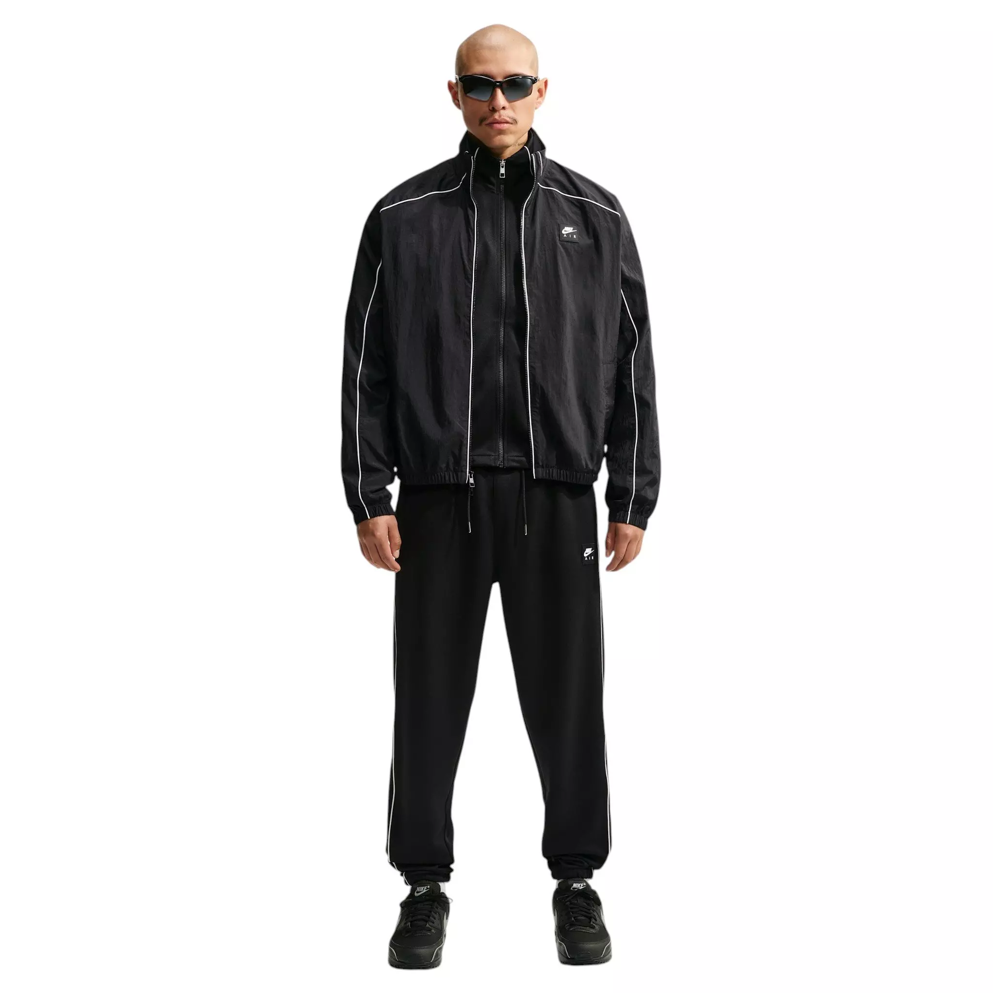Nike Men's Air Woven Track Jacket - BLACK