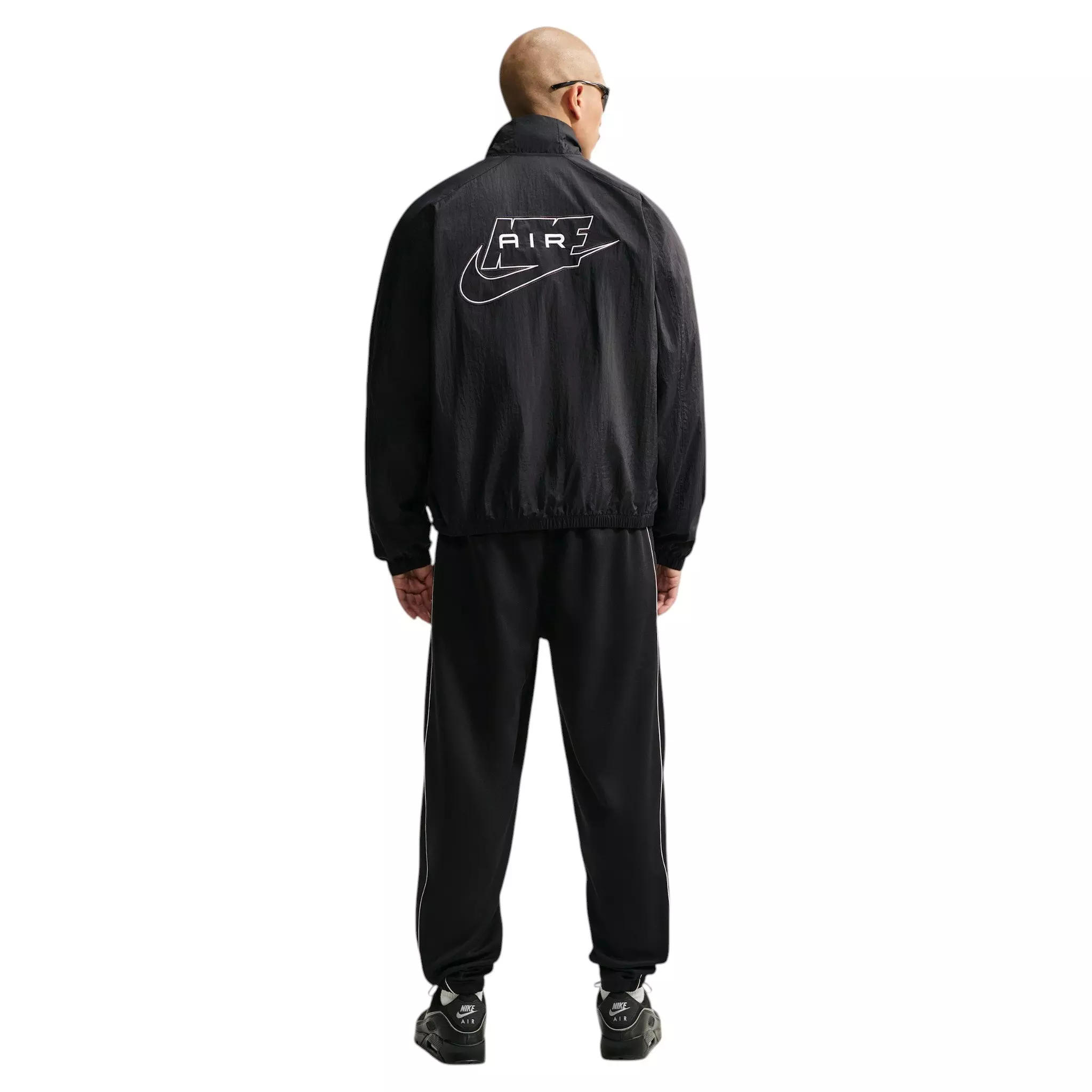 Nike Men's Air Woven Track Jacket - BLACK