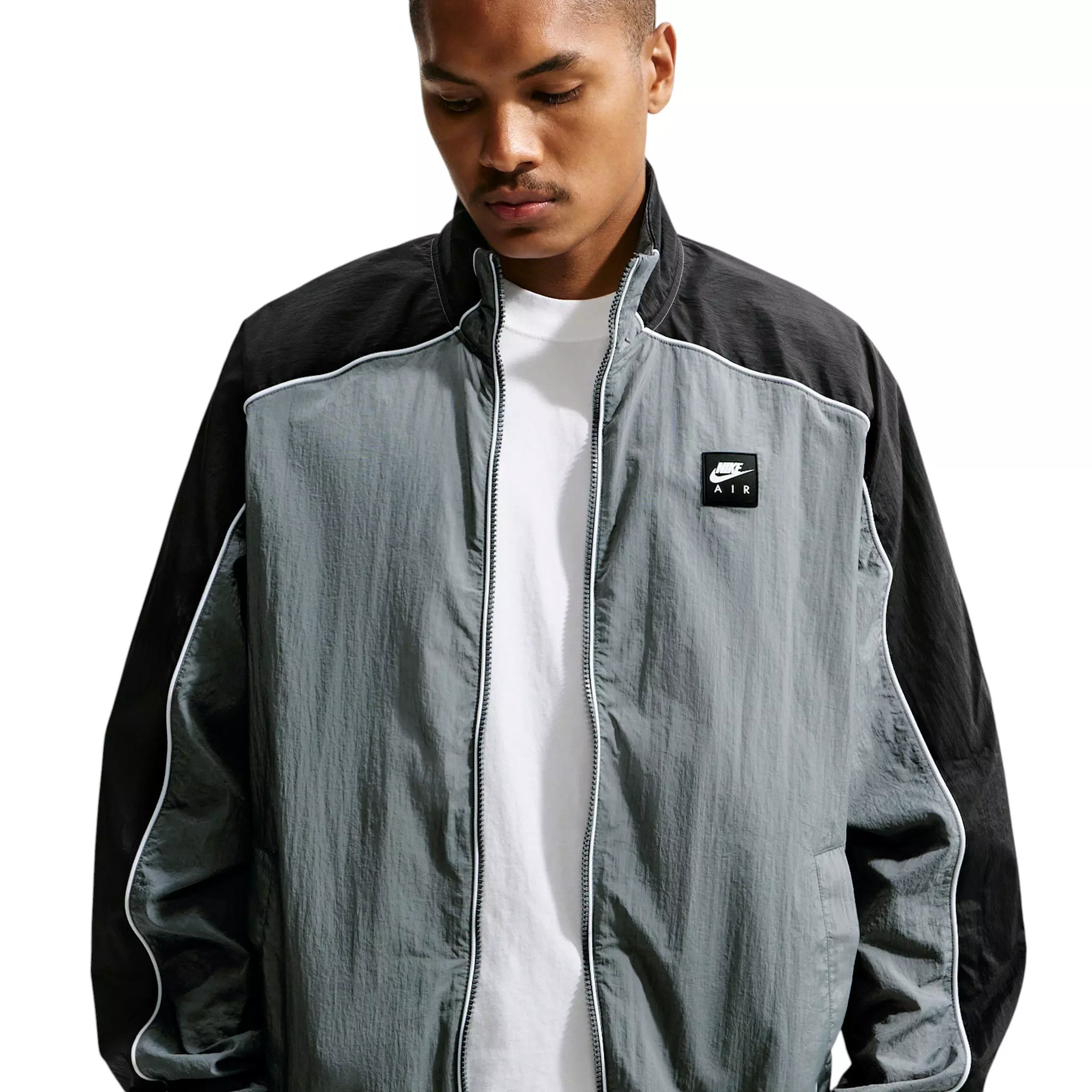 Nike Men's Air Woven Track Jacket - GREY