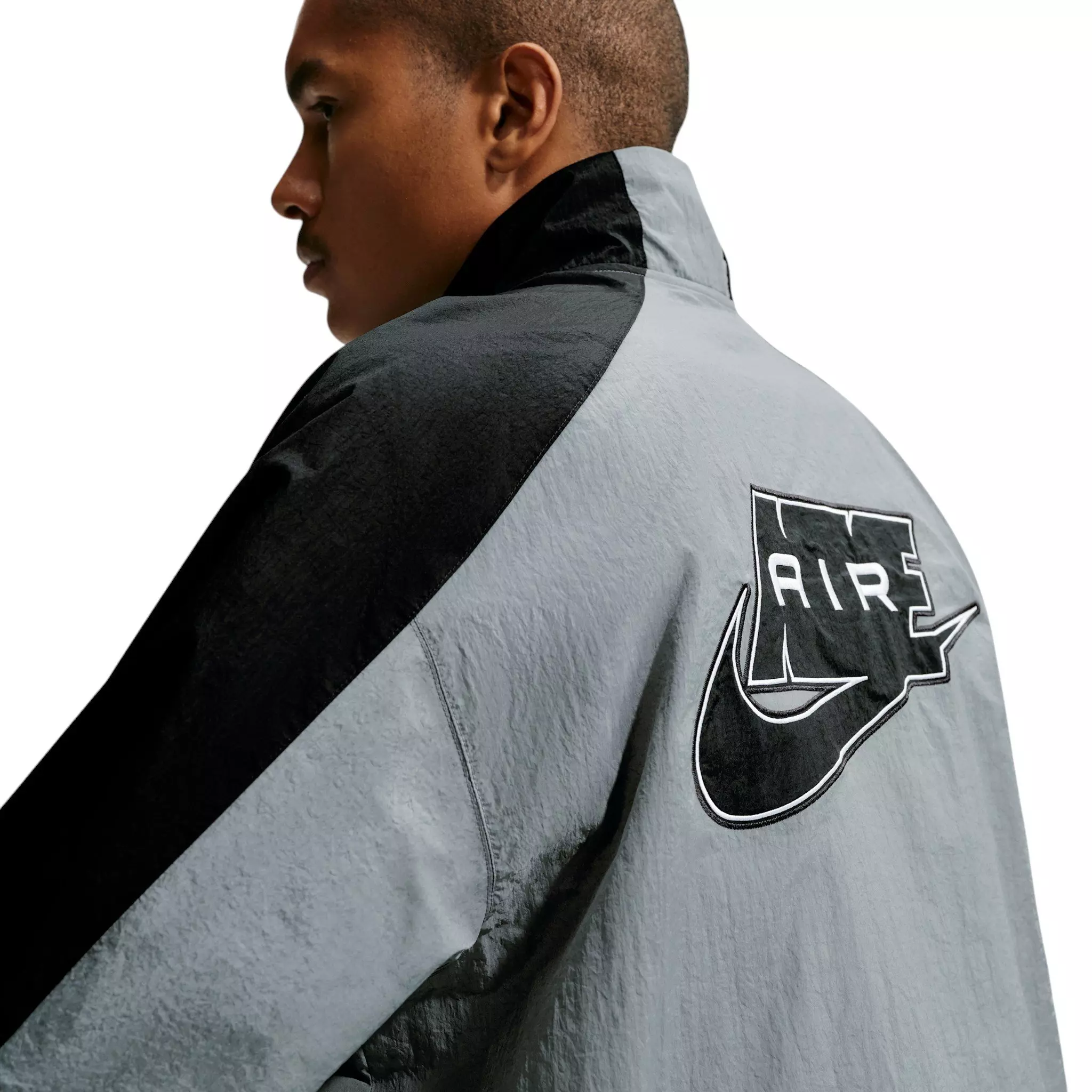 Nike Men's Air Woven Track Jacket - GREY