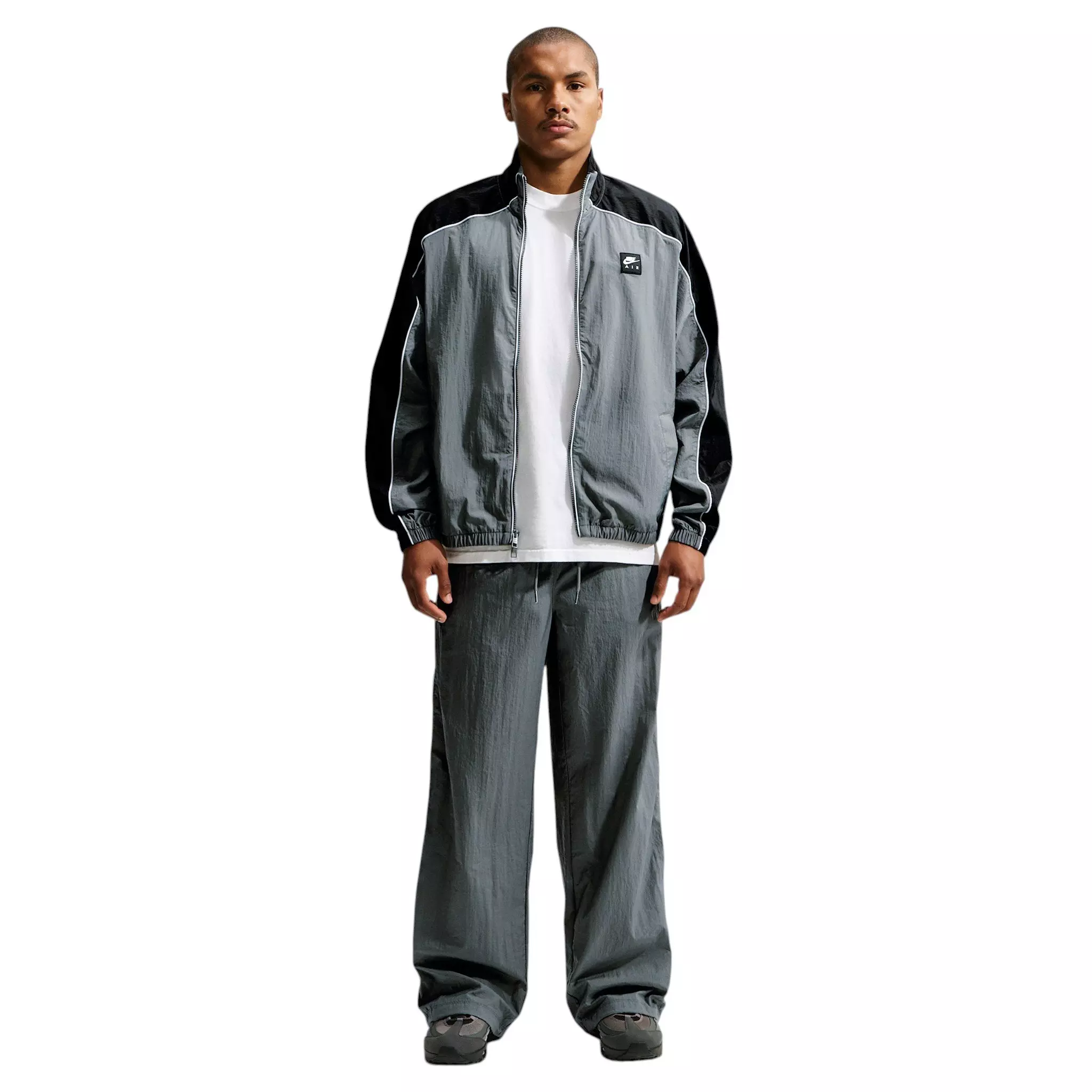 Nike Men's Air Woven Track Jacket - GREY