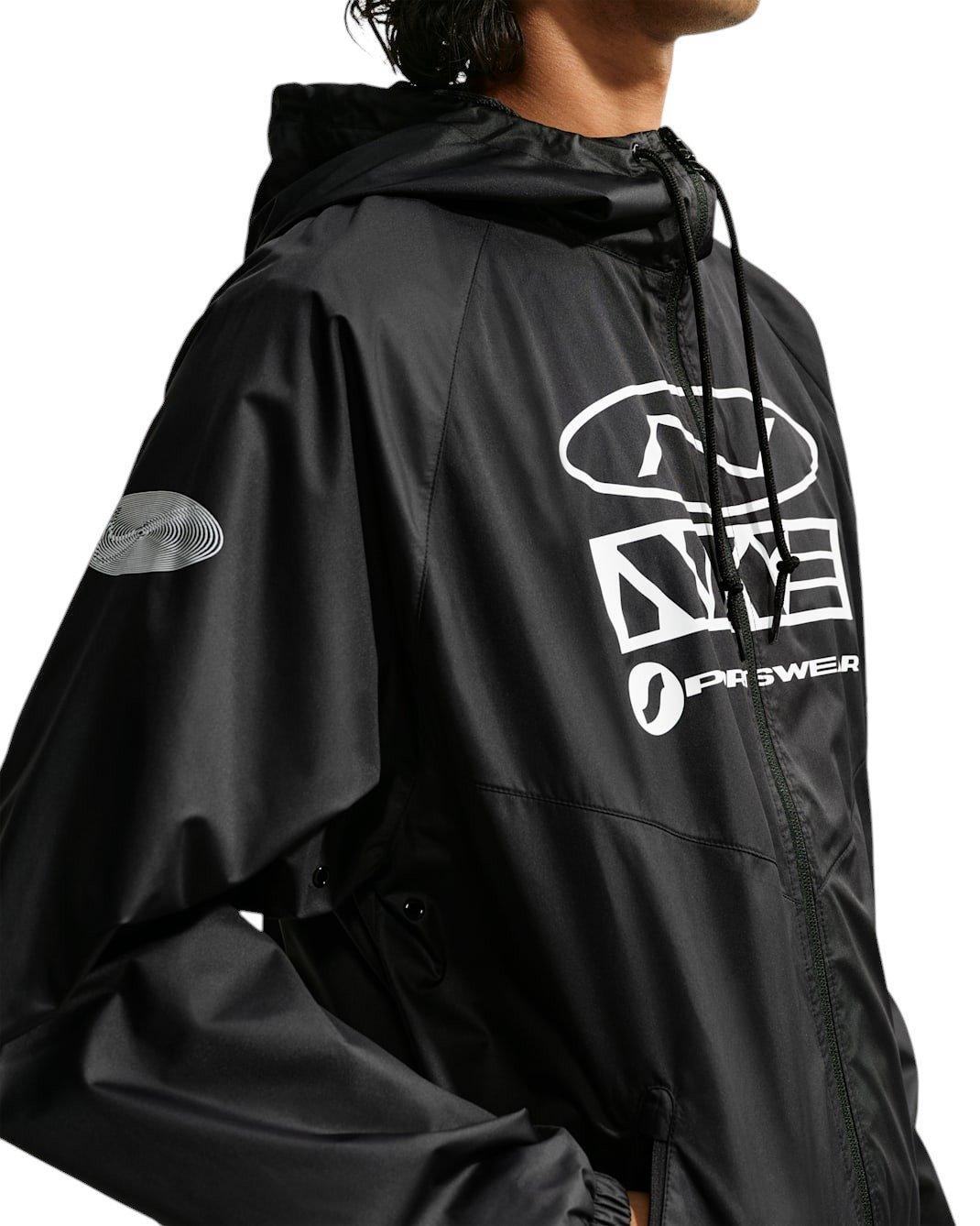 Nike Men's Windrunner 72 Storm-FIT Graphic Jacket - BLACK