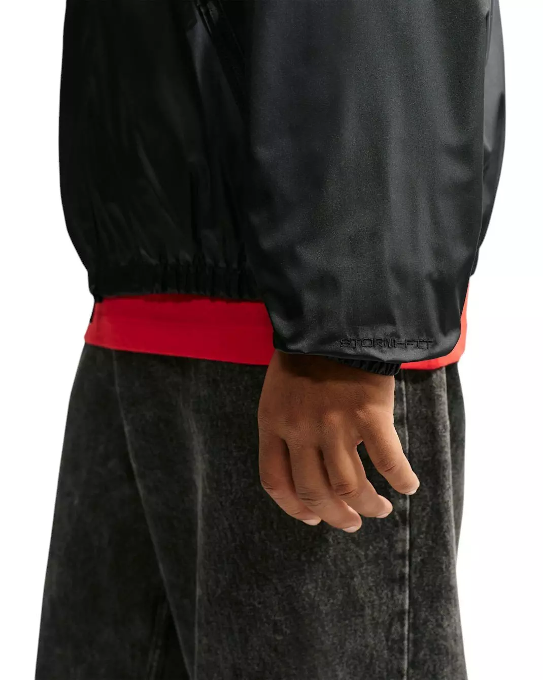 Nike Men's Windrunner 72 Storm-FIT Graphic Jacket - BLACK