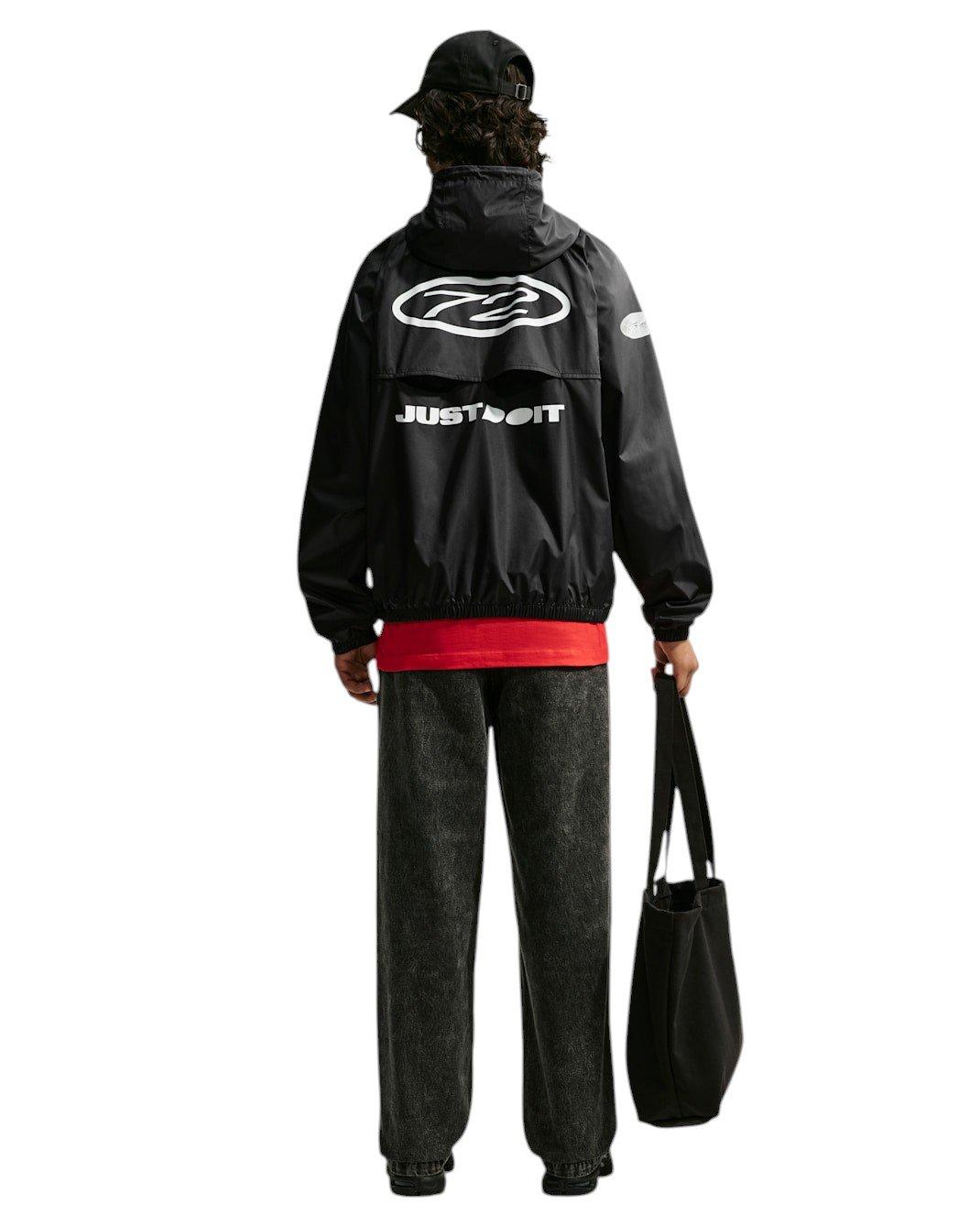 Nike Men's Windrunner 72 Storm-FIT Graphic Jacket - BLACK