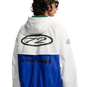 Nike Men's Windrunner 72 Storm-FIT Graphic Jacket - WHITE