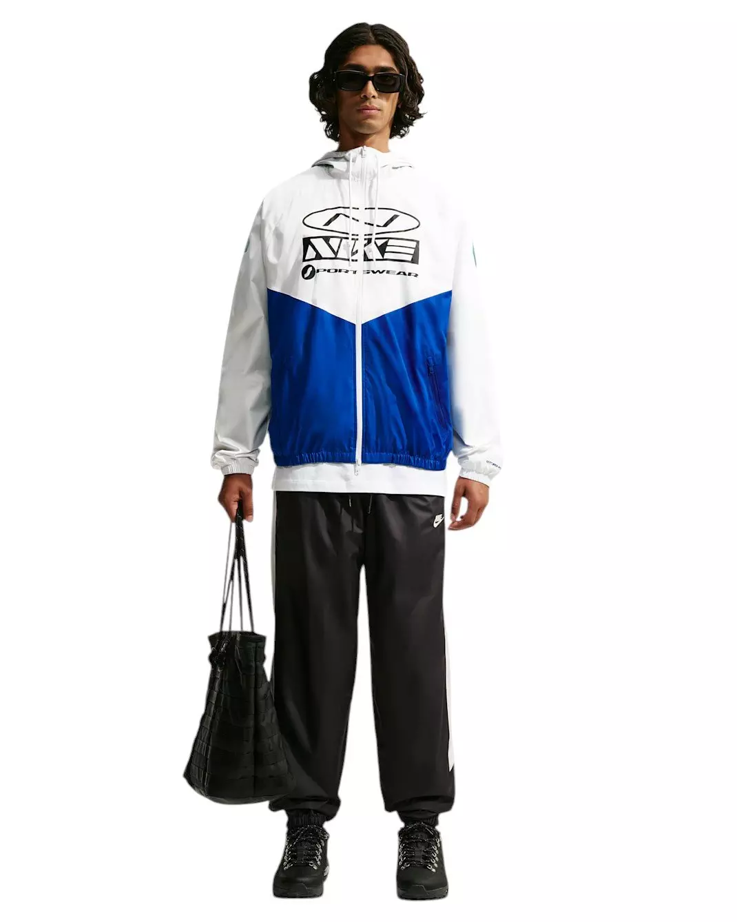 Nike Men's Windrunner 72 Storm-FIT Graphic Jacket - WHITE
