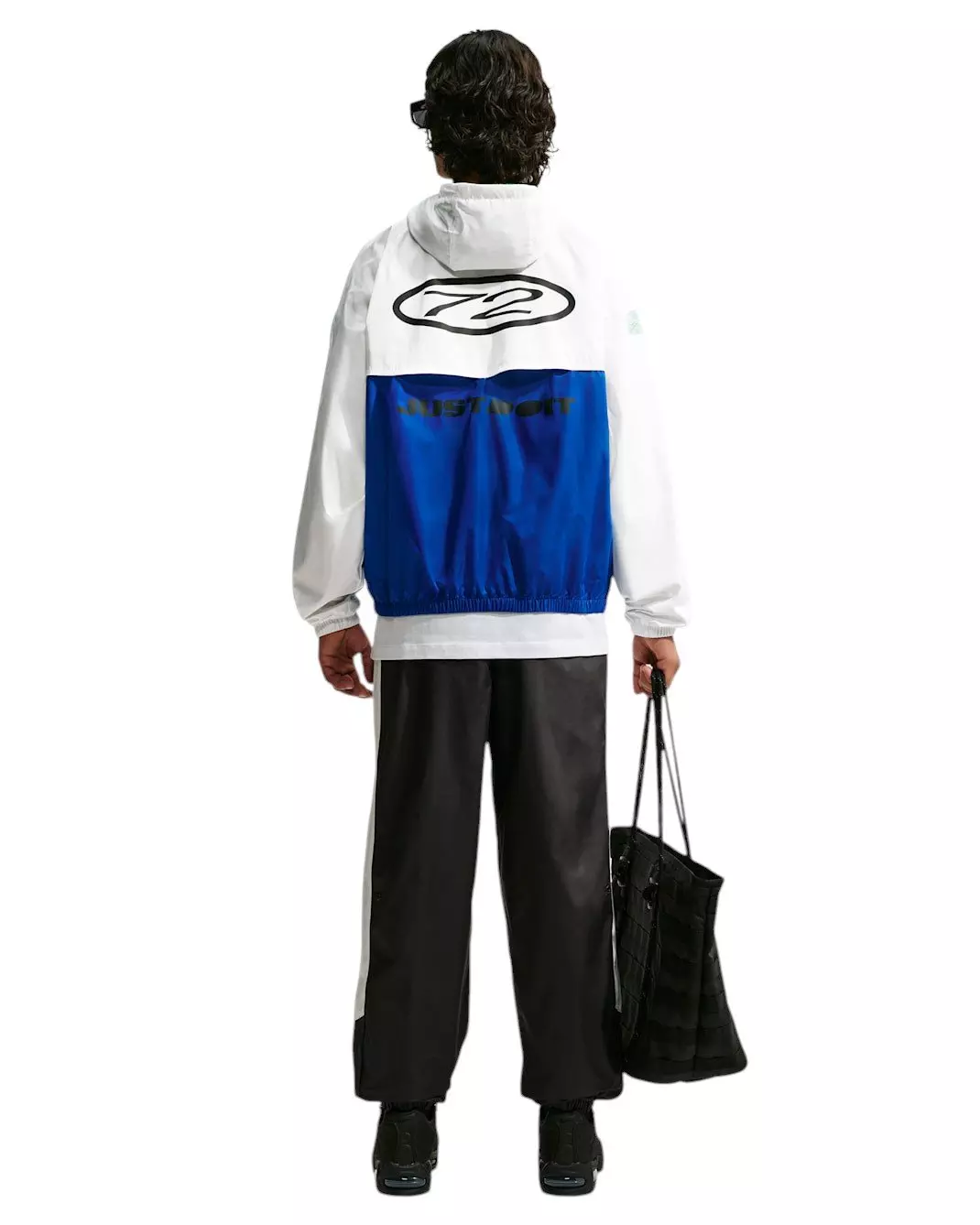 Nike Men's Windrunner 72 Storm-FIT Graphic Jacket - WHITE
