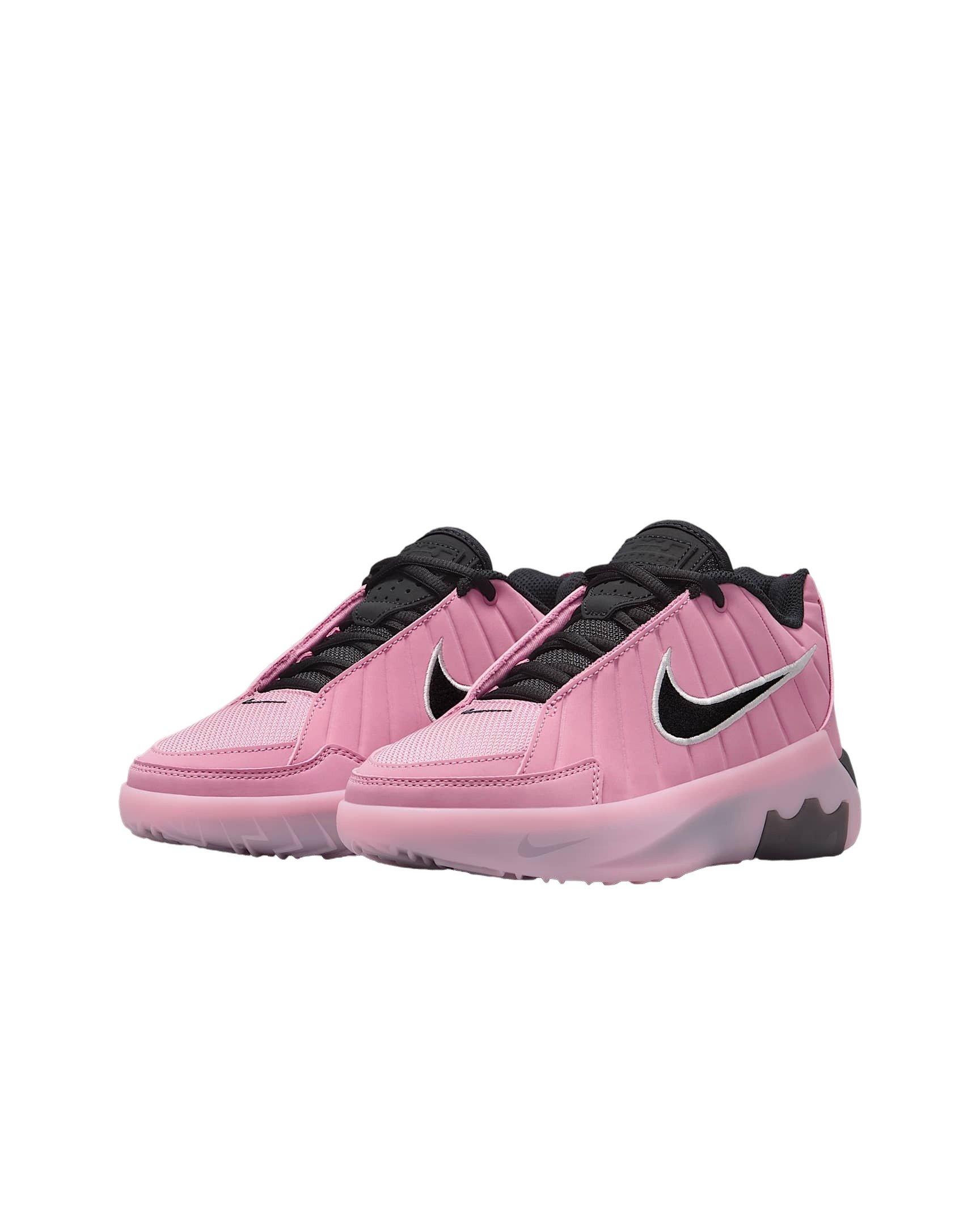 Nike LeBron Witness 9 Grade School Boys' "Elemental Pink/Pink/Pink Foam/Black" Basketball Shoe