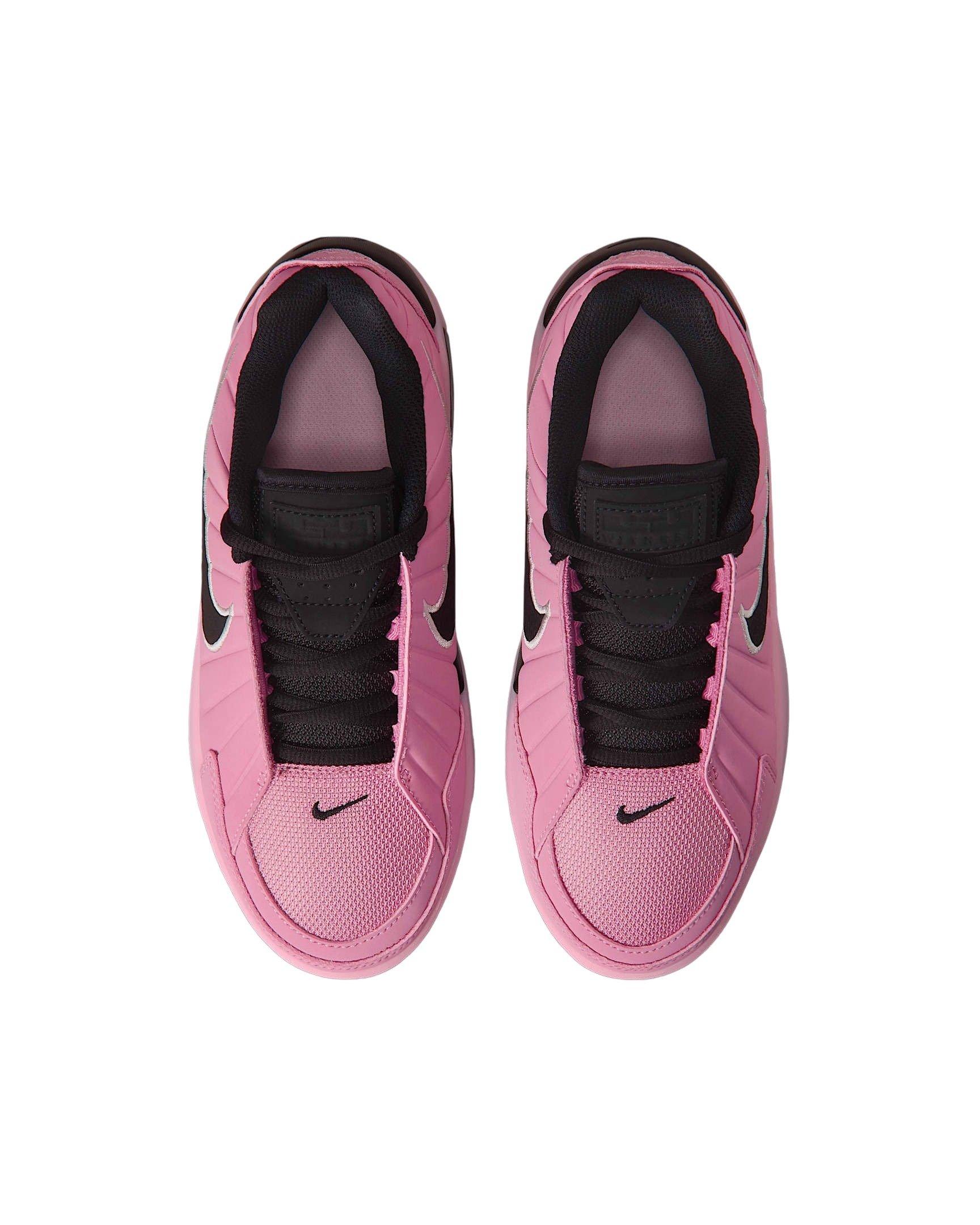 Nike LeBron Witness 9 Grade School Boys' "Elemental Pink/Pink/Pink Foam/Black" Basketball Shoe