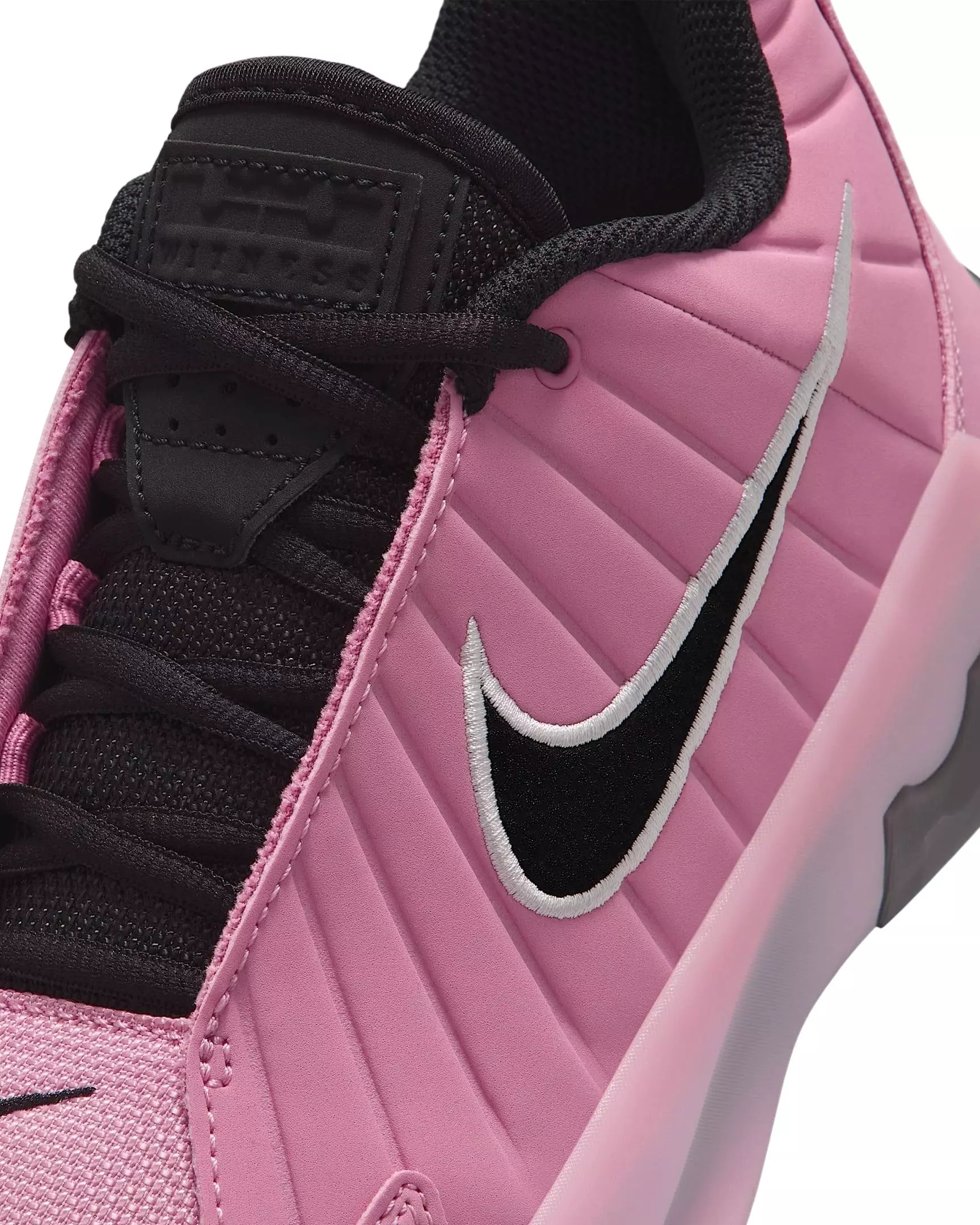 Nike LeBron Witness 9 "Elemental Pink/Pink/Pink Foam/Black" Grade School Boys' Basketball Shoe - PINK/PINK/PINK/BLACK