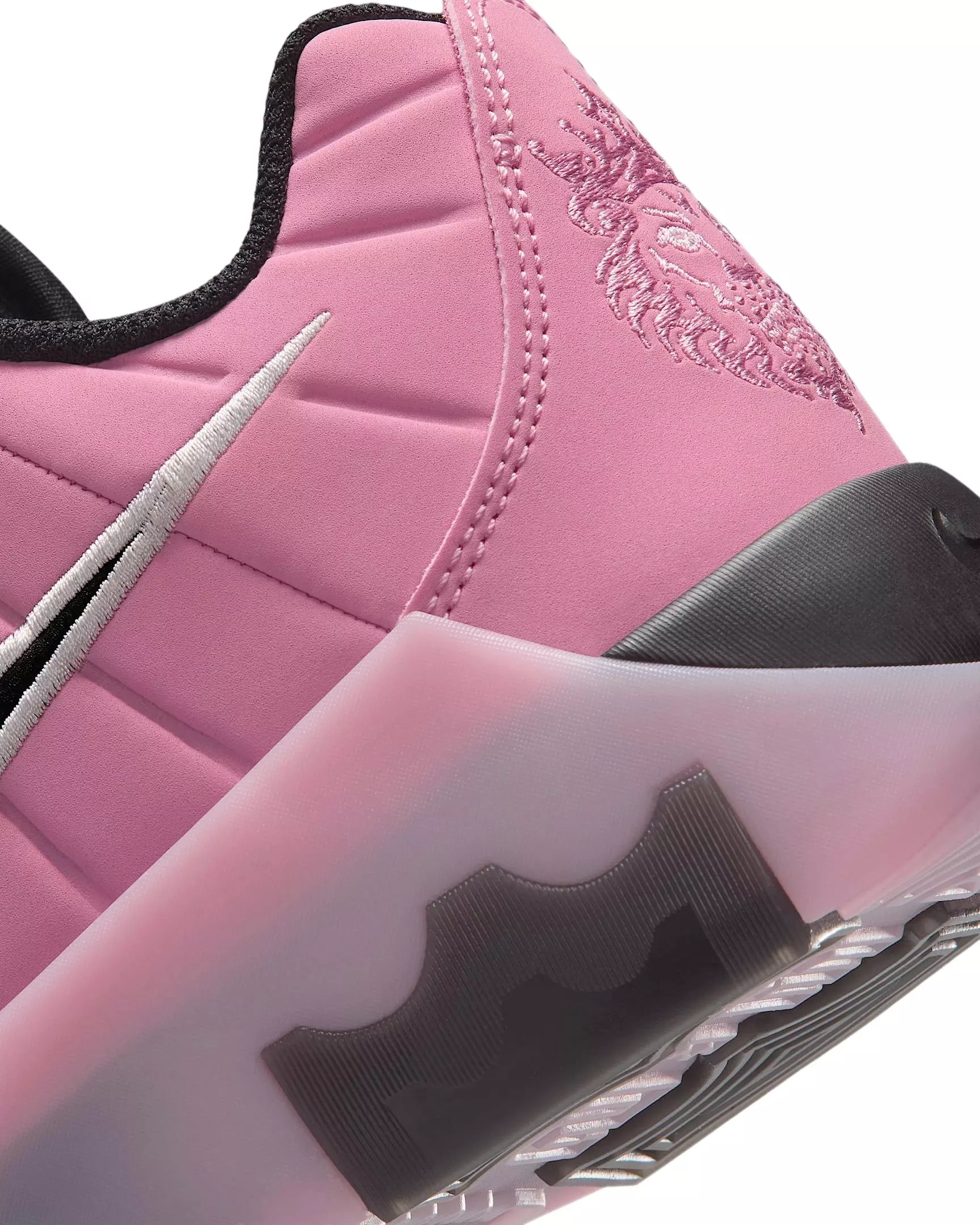 Nike LeBron Witness 9 "Elemental Pink/Pink/Pink Foam/Black" Grade School Boys' Basketball Shoe - PINK/PINK/PINK/BLACK