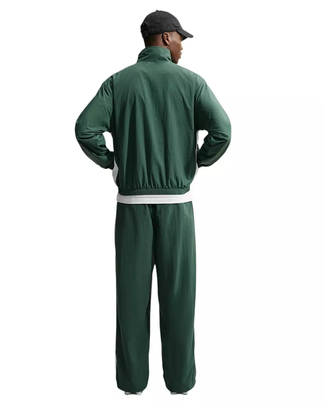 Nike Men's Sportswear Club 1/2 Zip Jacket - GREEN