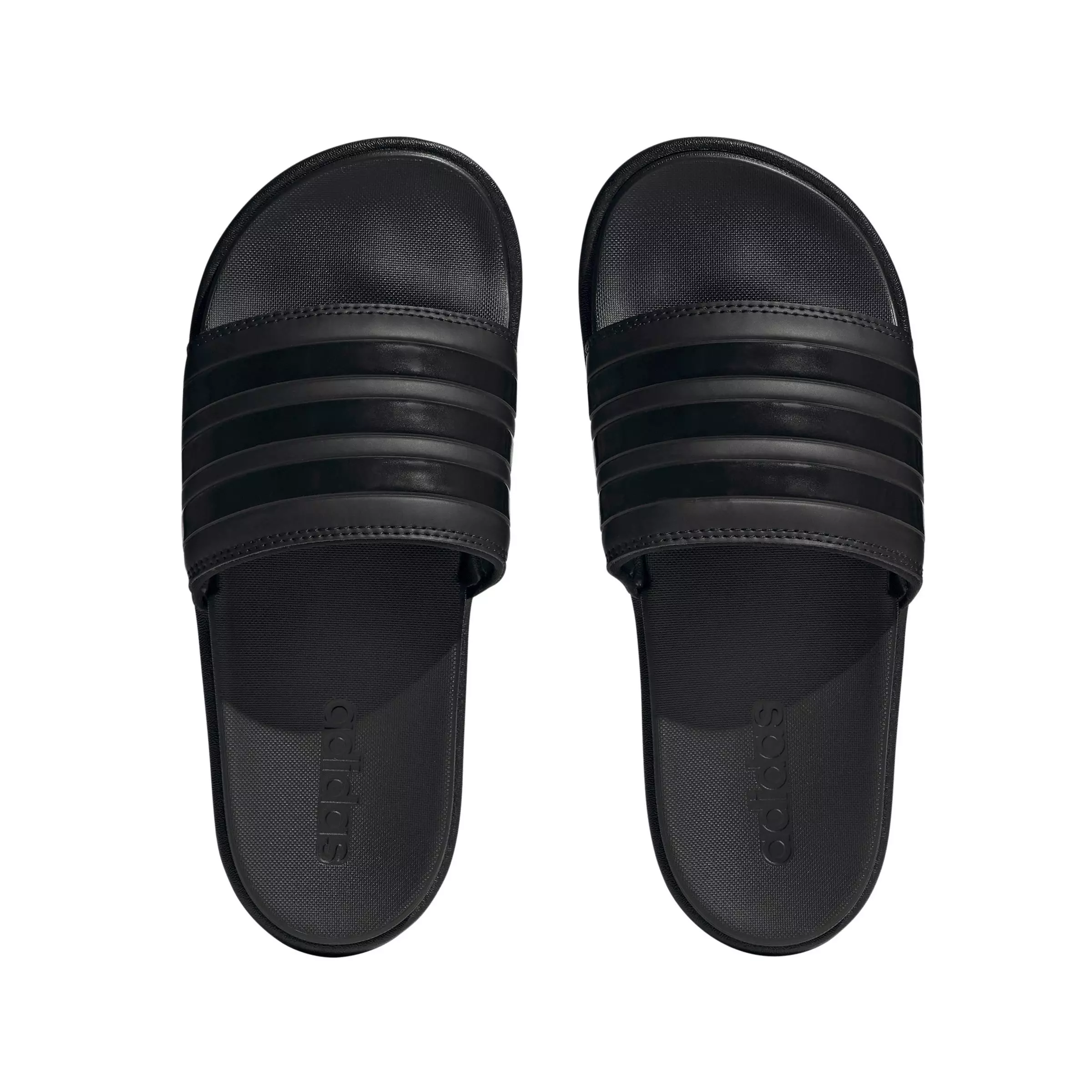 adidas Adilette Platform "Core Black/Core Black/Core Black" Women's Slide - BLACK/BLACK/BLACK