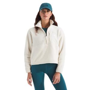 The North Face Women's Yumiori Off Peak 1/2 Zip Jacket - White - WHITE