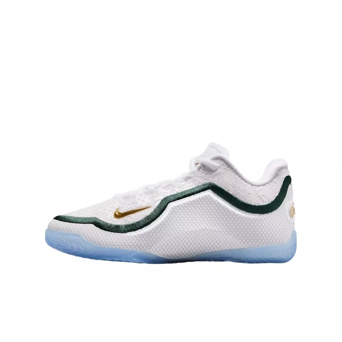 Nike LeBron XXIII 'From This Point Forward "White/Grey/Green" Grade School Boys' Basketball Shoe - WHITE/GREY/GREEN