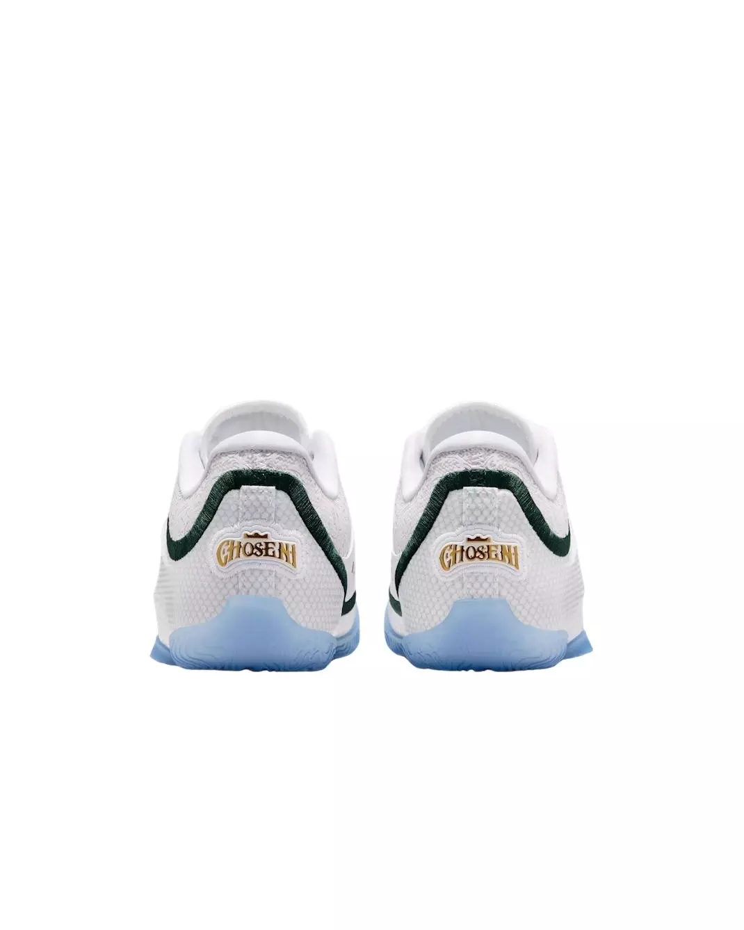 Nike LeBron XXIII 'From This Point Forward "White/Grey/Green" Grade School Boys' Basketball Shoe - WHITE/GREY/GREEN