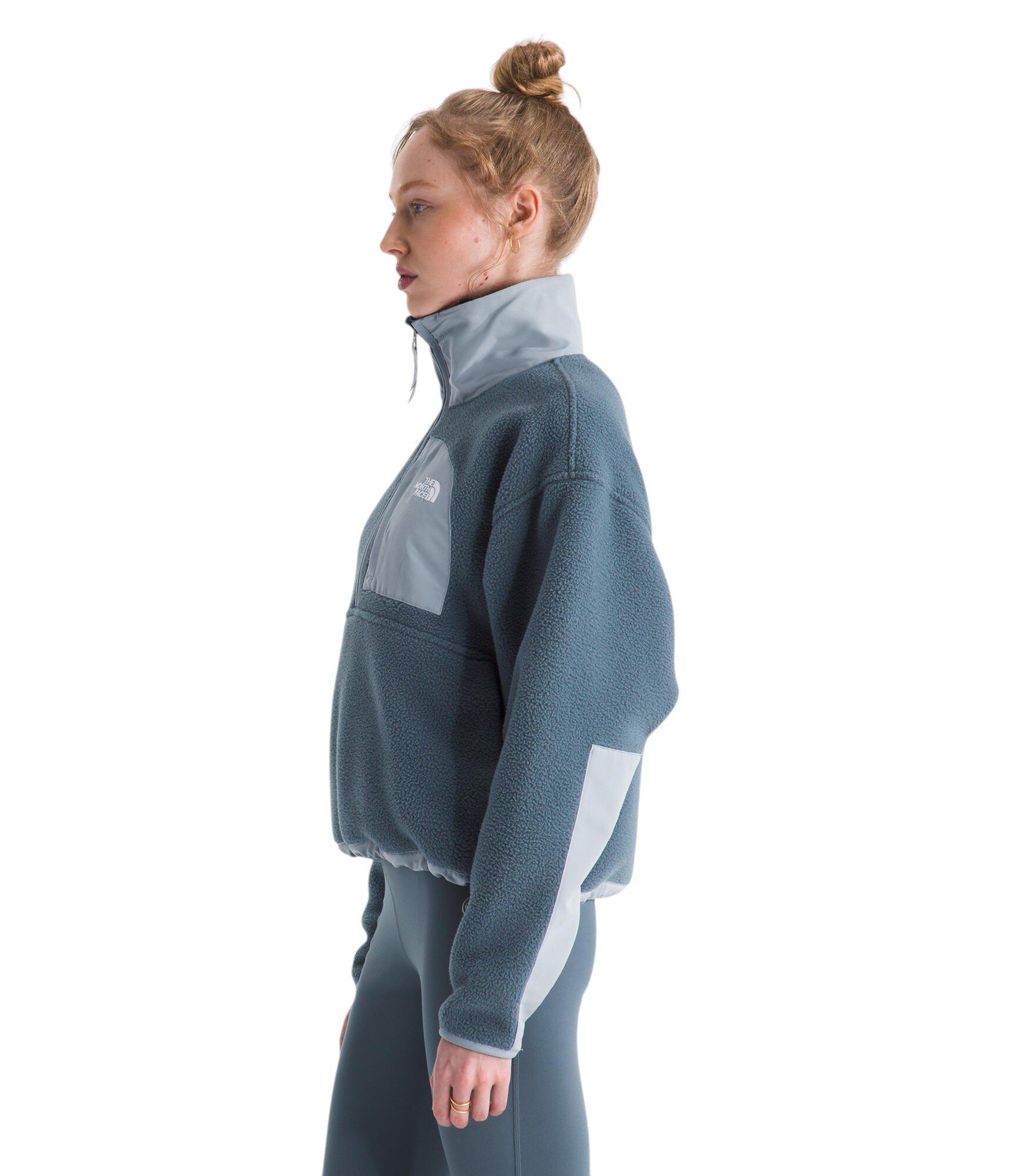 The North Face Women's Yumiori Off Peak 1/2 Zip Jacket - Grey - GREY