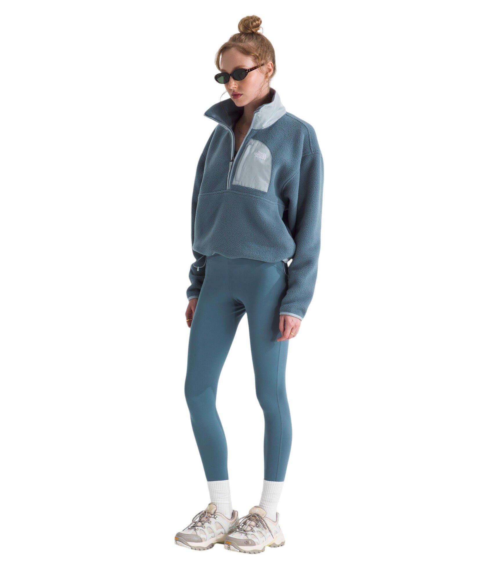 The North Face Women's Yumiori Off Peak 1/2 Zip Jacket - Grey - GREY