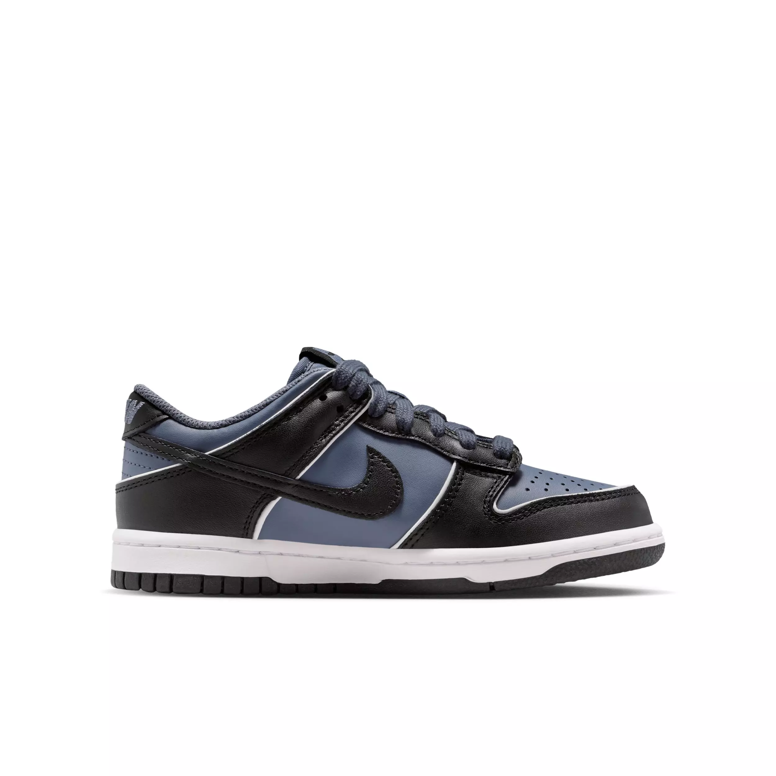 Nike Dunk Low SE "Light Carbon/White/White/Black" Grade School Boys' Shoe - LT CARBON/WHITE/WHITE/BLACK