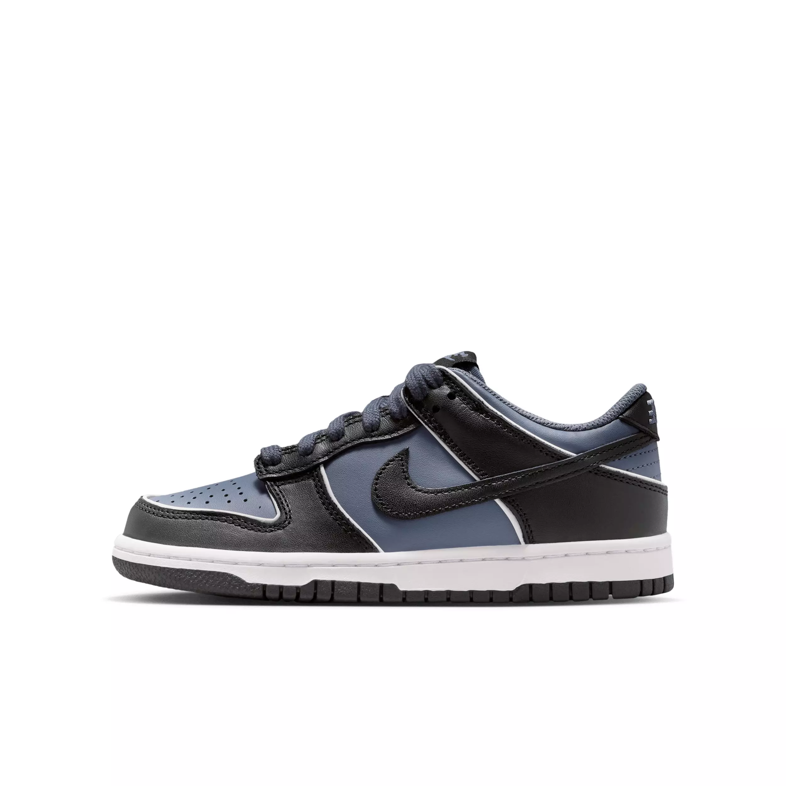 Nike Dunk Low SE "Light Carbon/White/White/Black" Grade School Boys' Shoe - LT CARBON/WHITE/WHITE/BLACK