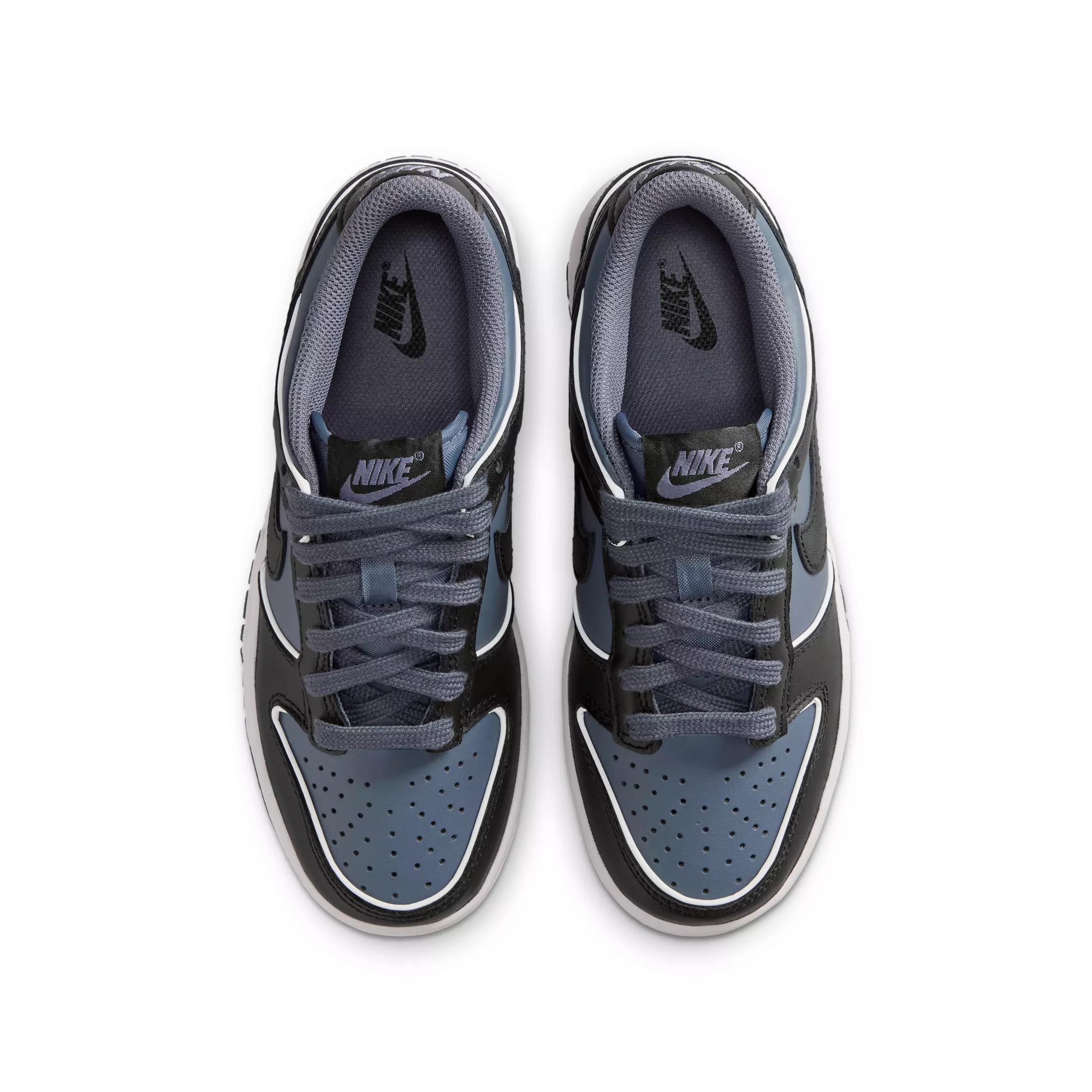 Nike Dunk Low SE "Light Carbon/White/White/Black" Grade School Boys' Shoe - LT CARBON/WHITE/WHITE/BLACK