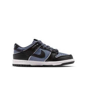 Nike Dunk Low SE "Light Carbon/White/White/Black" Grade School Boys' Shoe