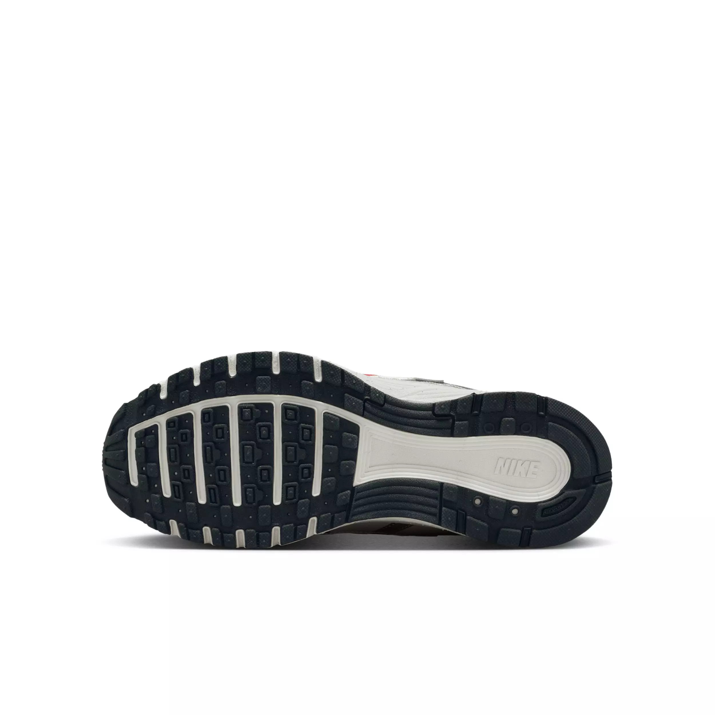 Nike P-6000 "College Grey/Vast Grey/Phantom/Fire Red" Grade School Boys' Shoe - GREY/GREY/PHANTOM/RED