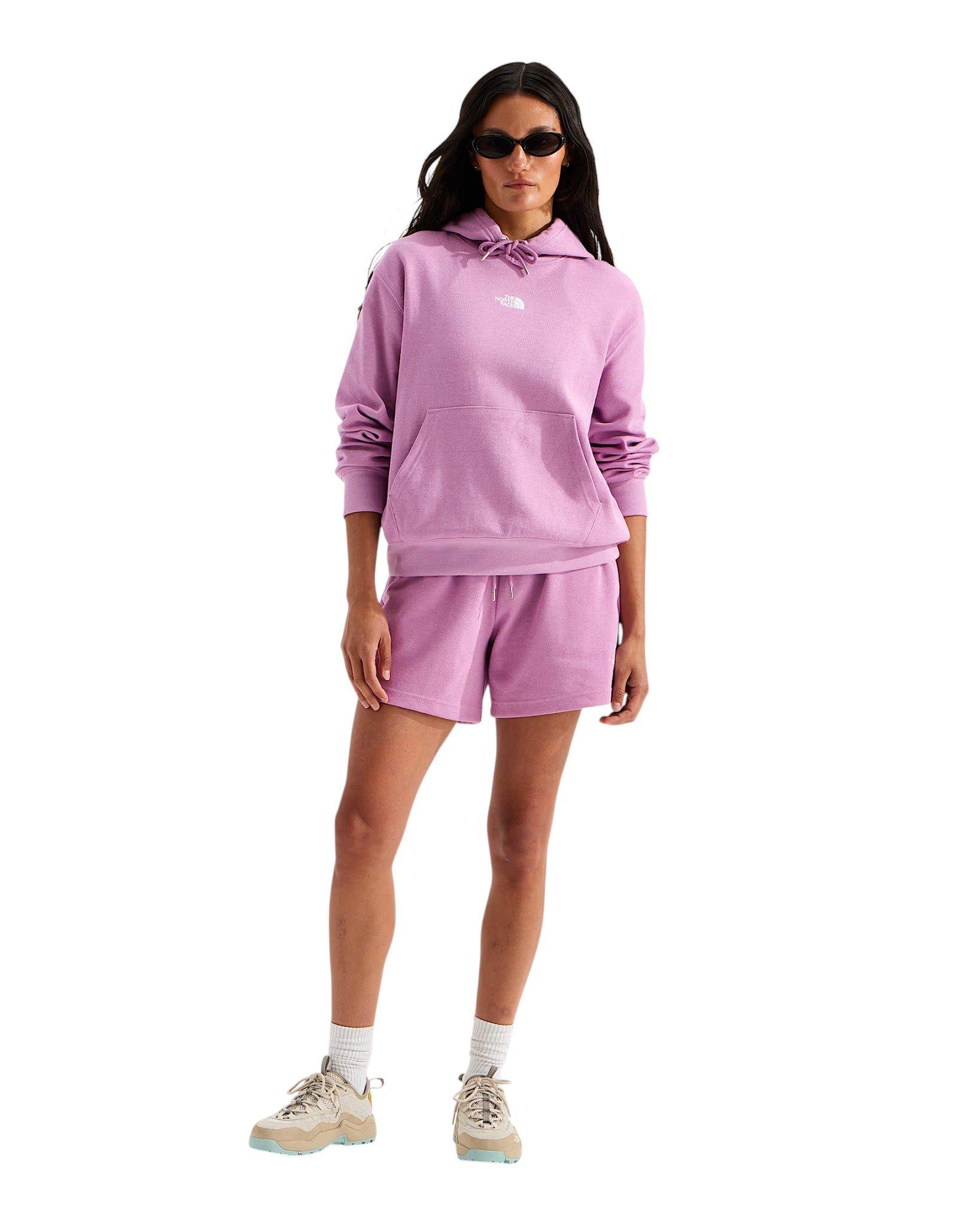 The North Face Women's Double Knit Hoodie - Lavender - LAVENDER