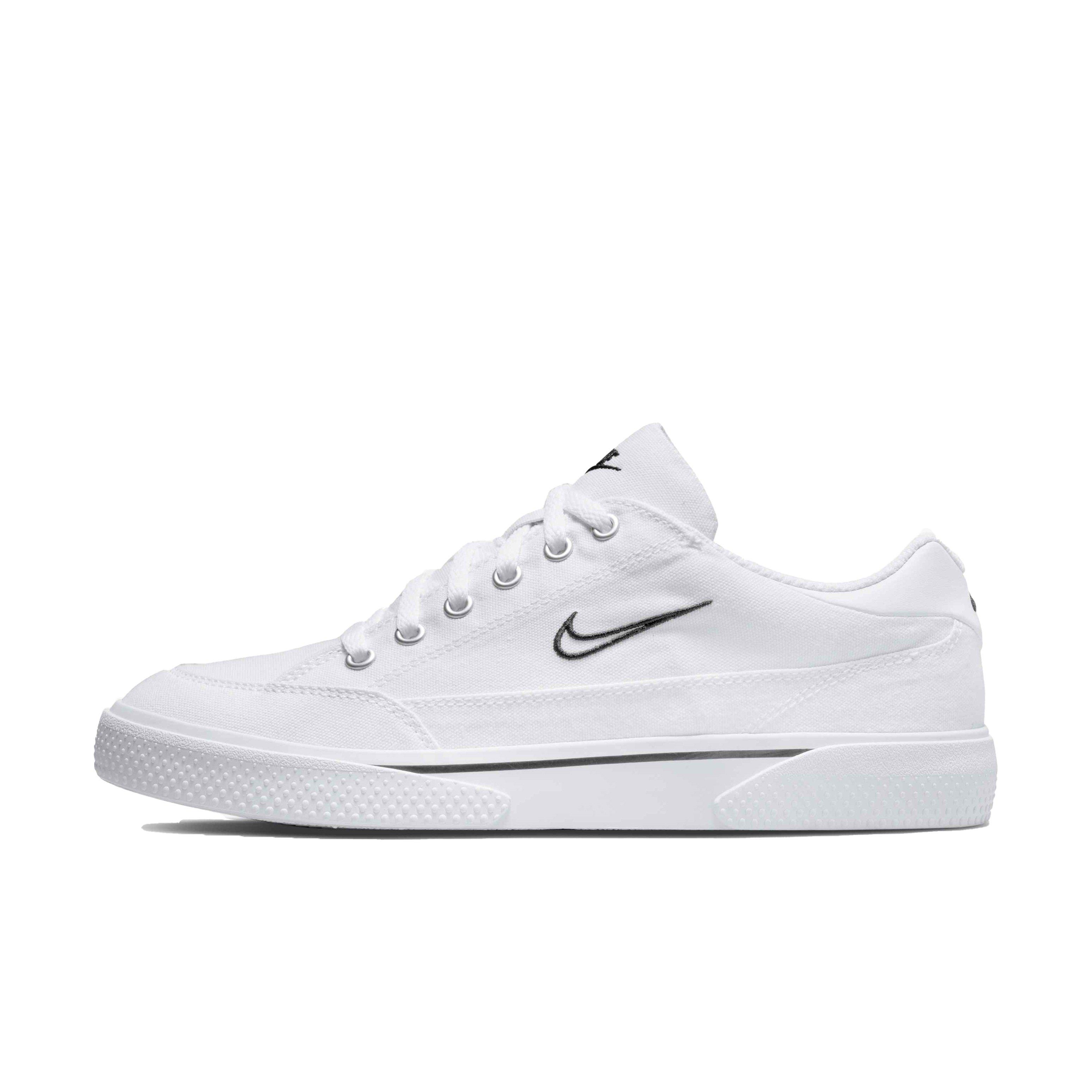 Nike Retro GTS "White/Black" Women's Shoe - WHITE Thumbnail View 2