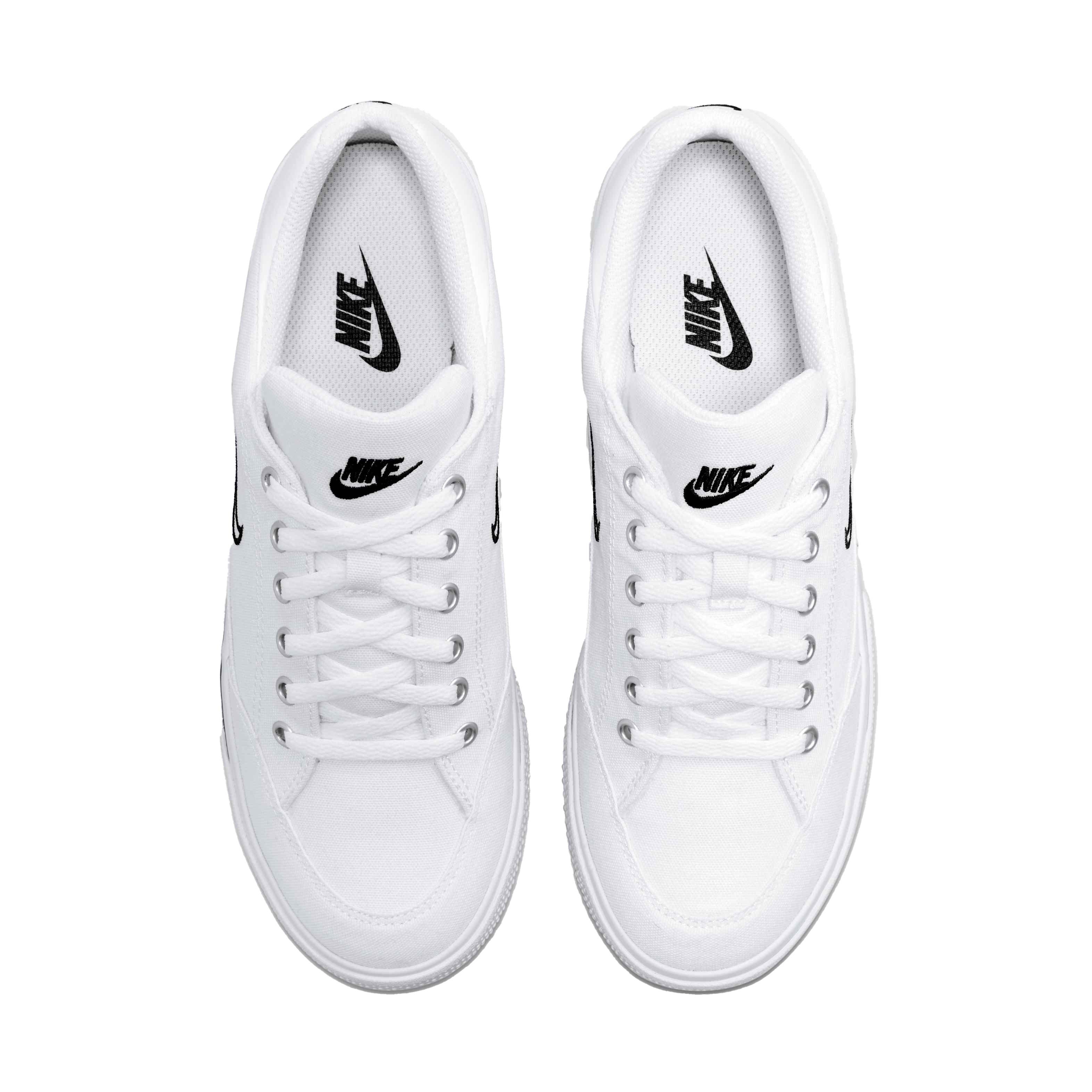 Nike Retro GTS "White/Black" Women's Shoe - WHITE Thumbnail View 4