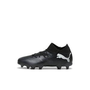 PUMA Future 7 Match FG/AG "PUMA Black/PUMA White" Preschool Kids' Soccer Cleat