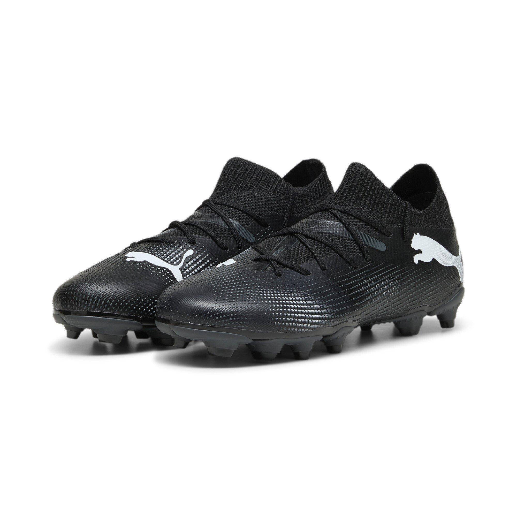 PUMA Future 7 Match FG/AG Preschool Kids' "PUMA Black/PUMA White" Soccer Cleat