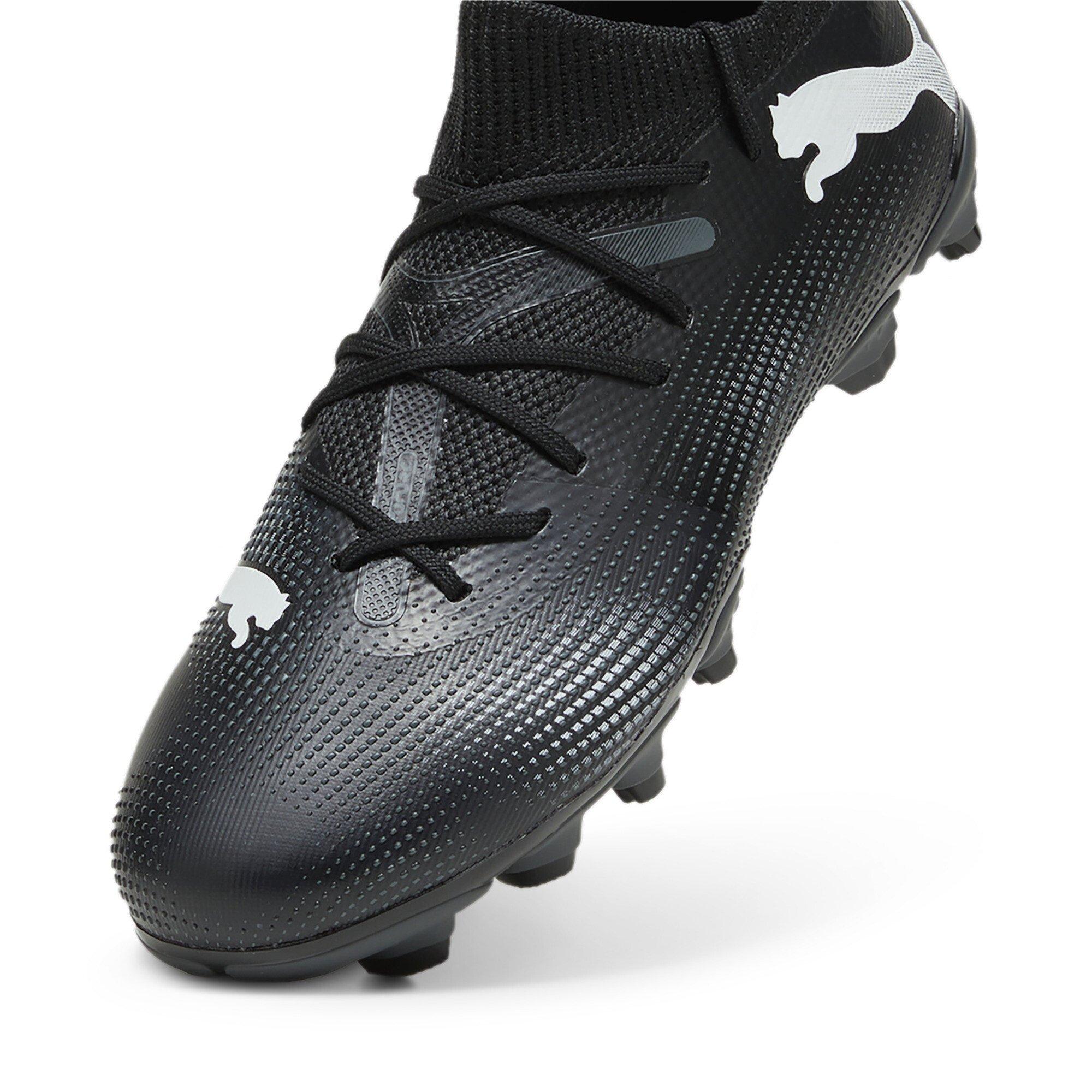 PUMA Future 7 Match FG/AG Preschool Kids' "PUMA Black/PUMA White" Soccer Cleat