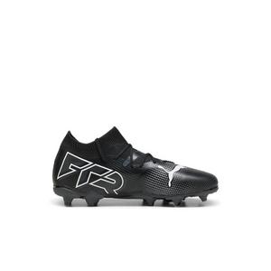 PUMA Future 7 Match FG/AG "PUMA Black/PUMA White" Preschool Kids' Soccer Cleat